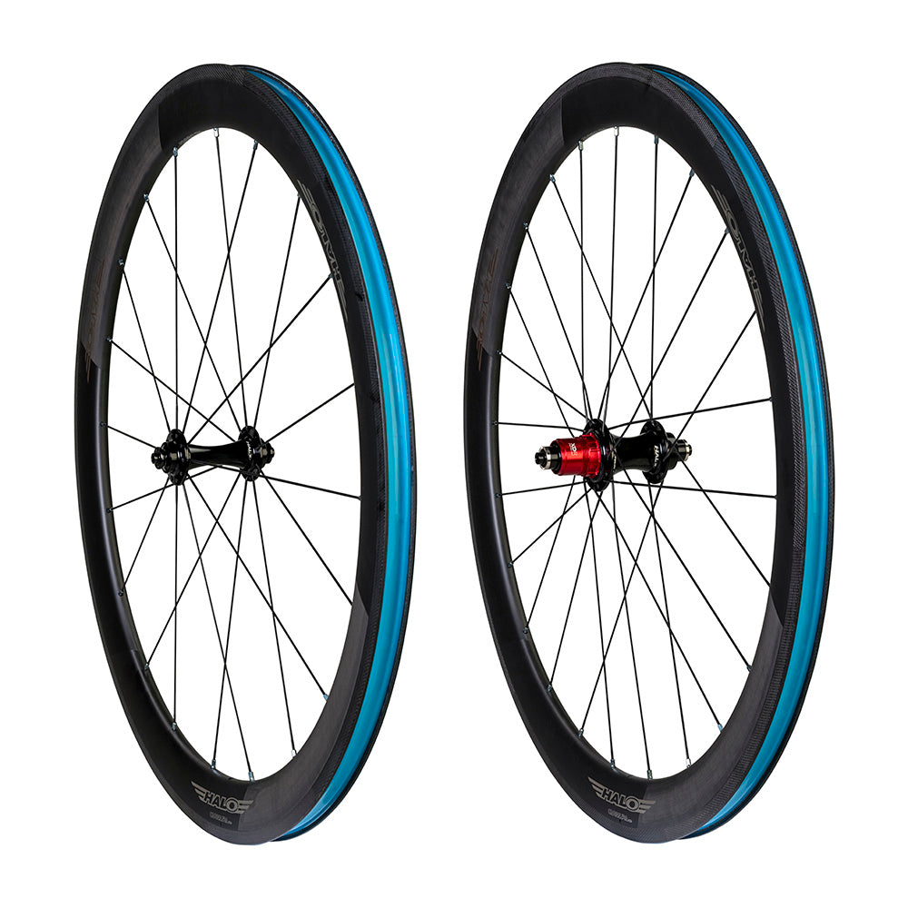 Halo Carbaura RC50 RS2 Supadrive Wheelset Black / 700c / Pair XD-R