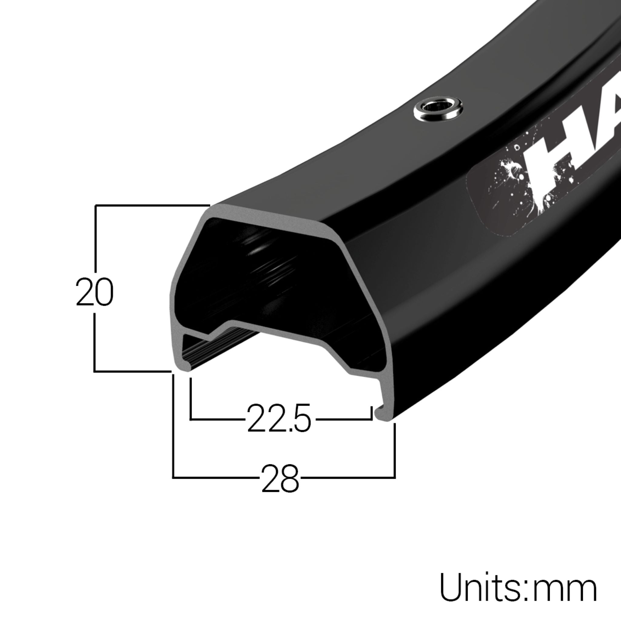 Halo Chaos Dirt Jump 26" Wheel