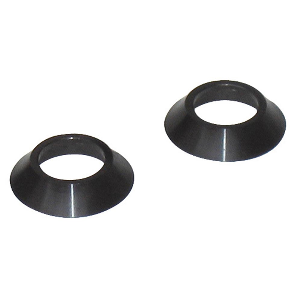 Halo DJ Wideboy Hub Adaptors Black / 20x110mm / Front