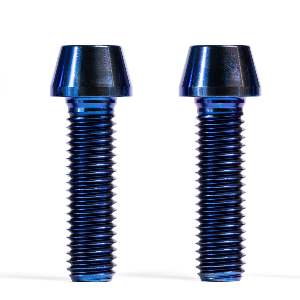 Halo DJD and MT Supadrive SS Titanium Bolts Blue / M10x1.5x35mm