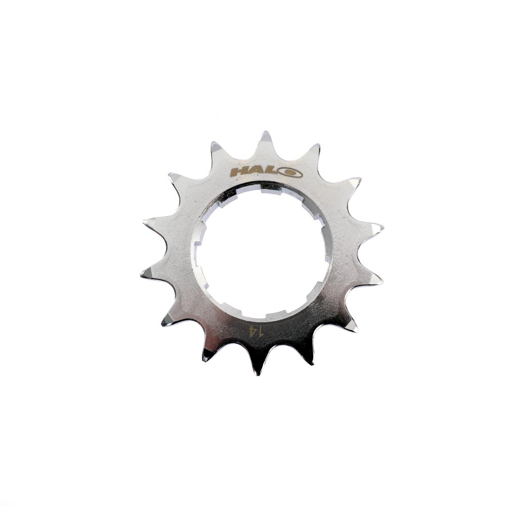 Halo Fat Foot Sprocket Chrome / 14T
