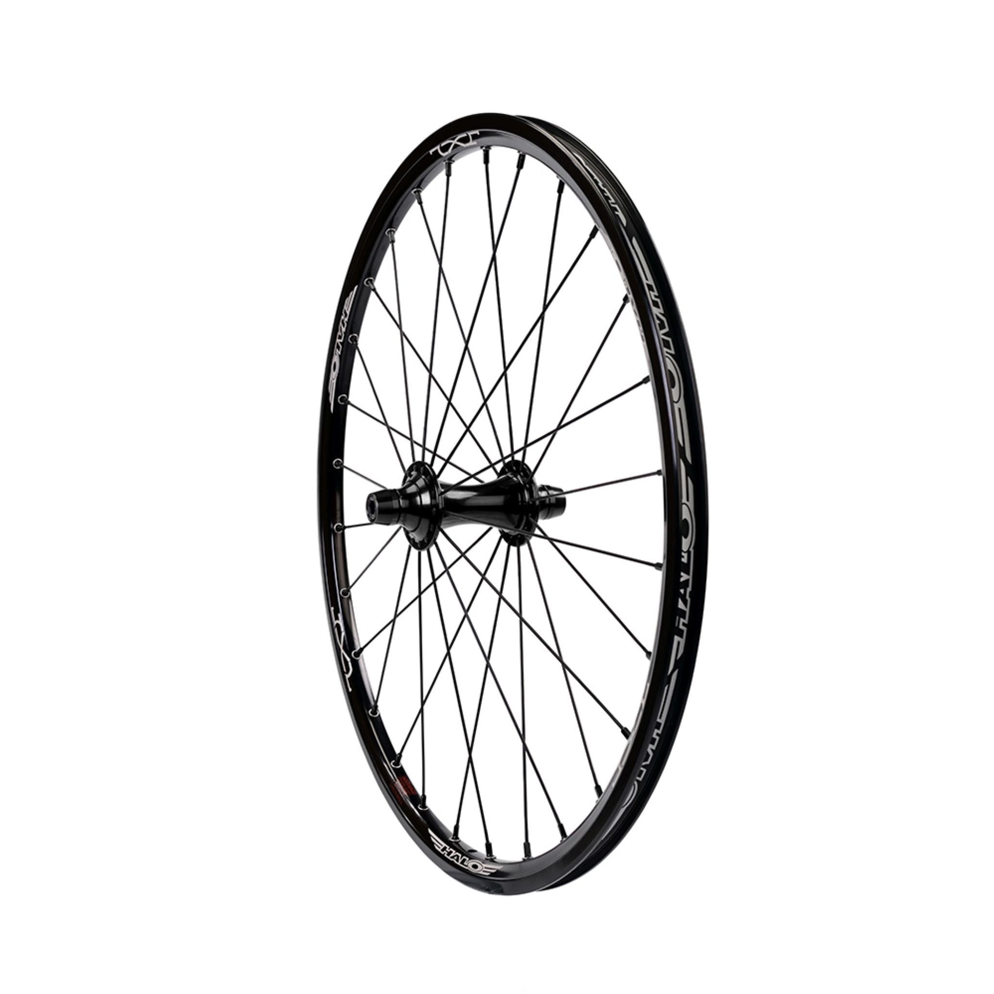 Halo JX2 Junior BMX Race 20 x 1 1/8" Front Wheel Black / Front