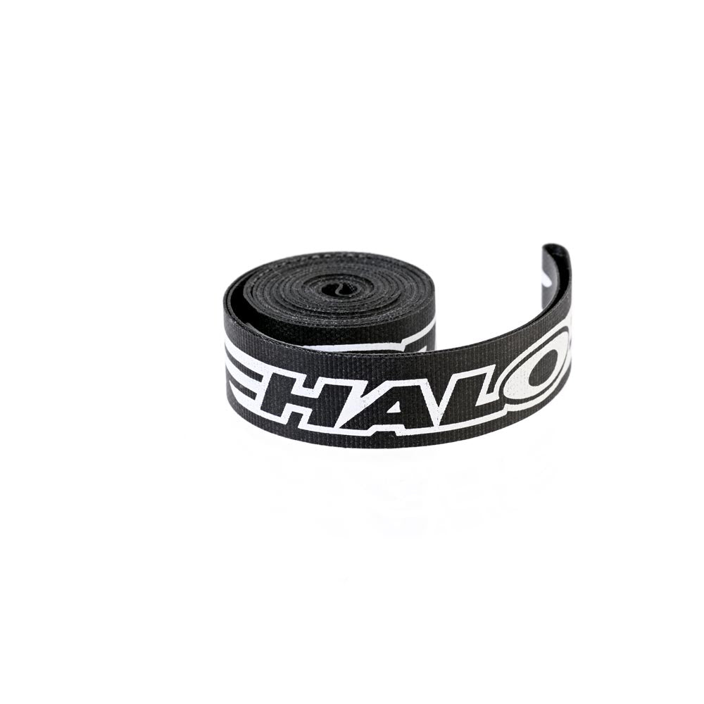 Halo Nylon Rim Strips - 24" Black / 16mm wide / Schrader Valve