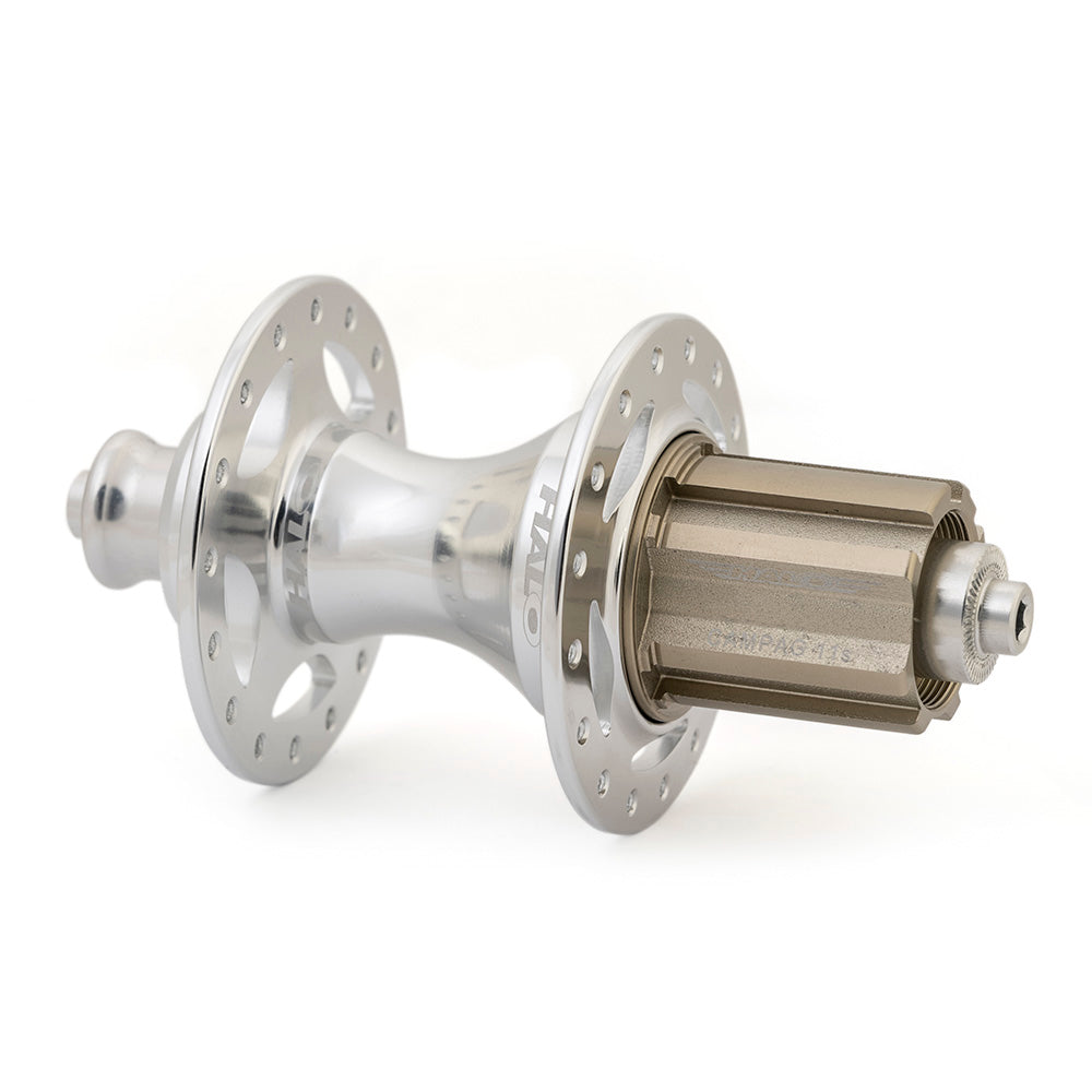 Halo R03 Hub - Silver Polished Silver / 32H / Rear Campag