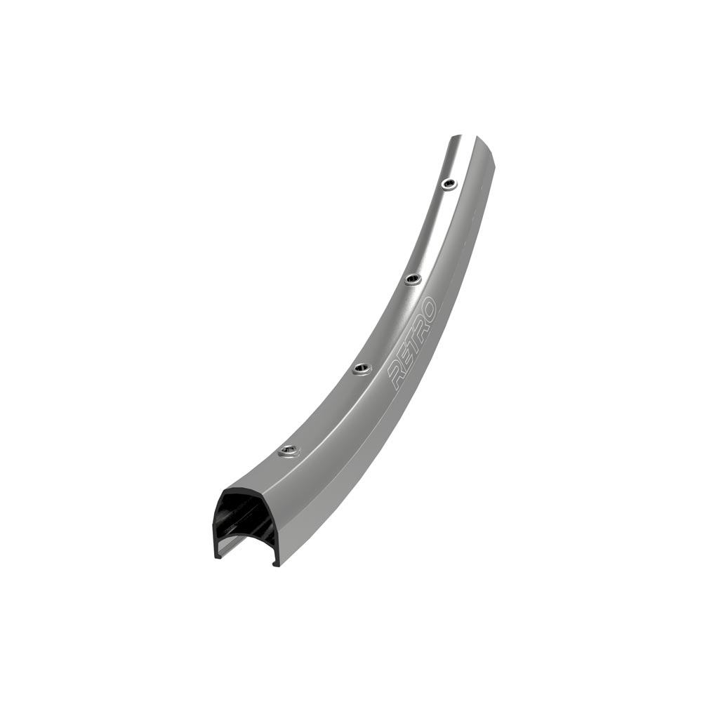 Halo Retro Rim Polished Silver / 32H