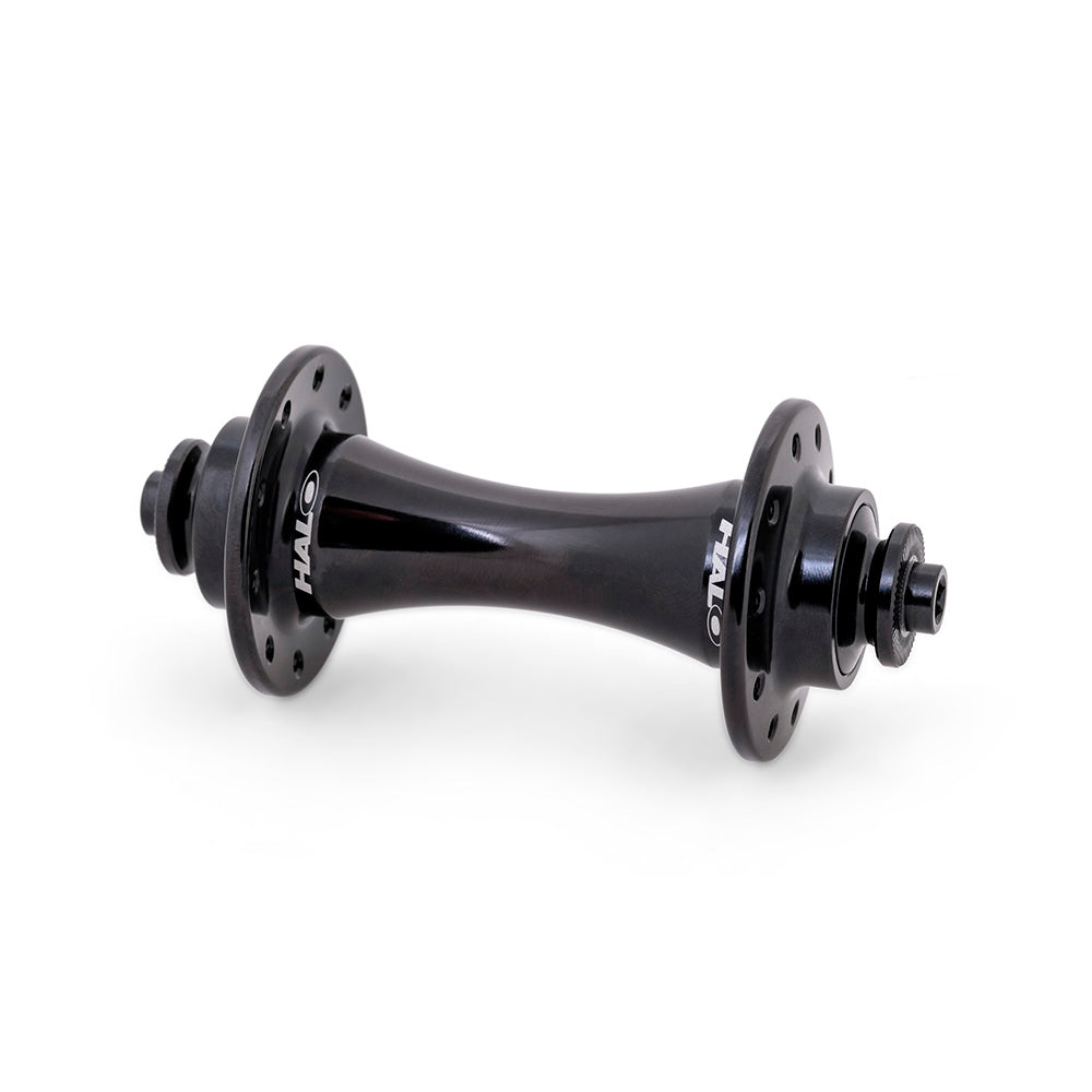 Halo RS2 Front Hub - Black Black / 20H / Front