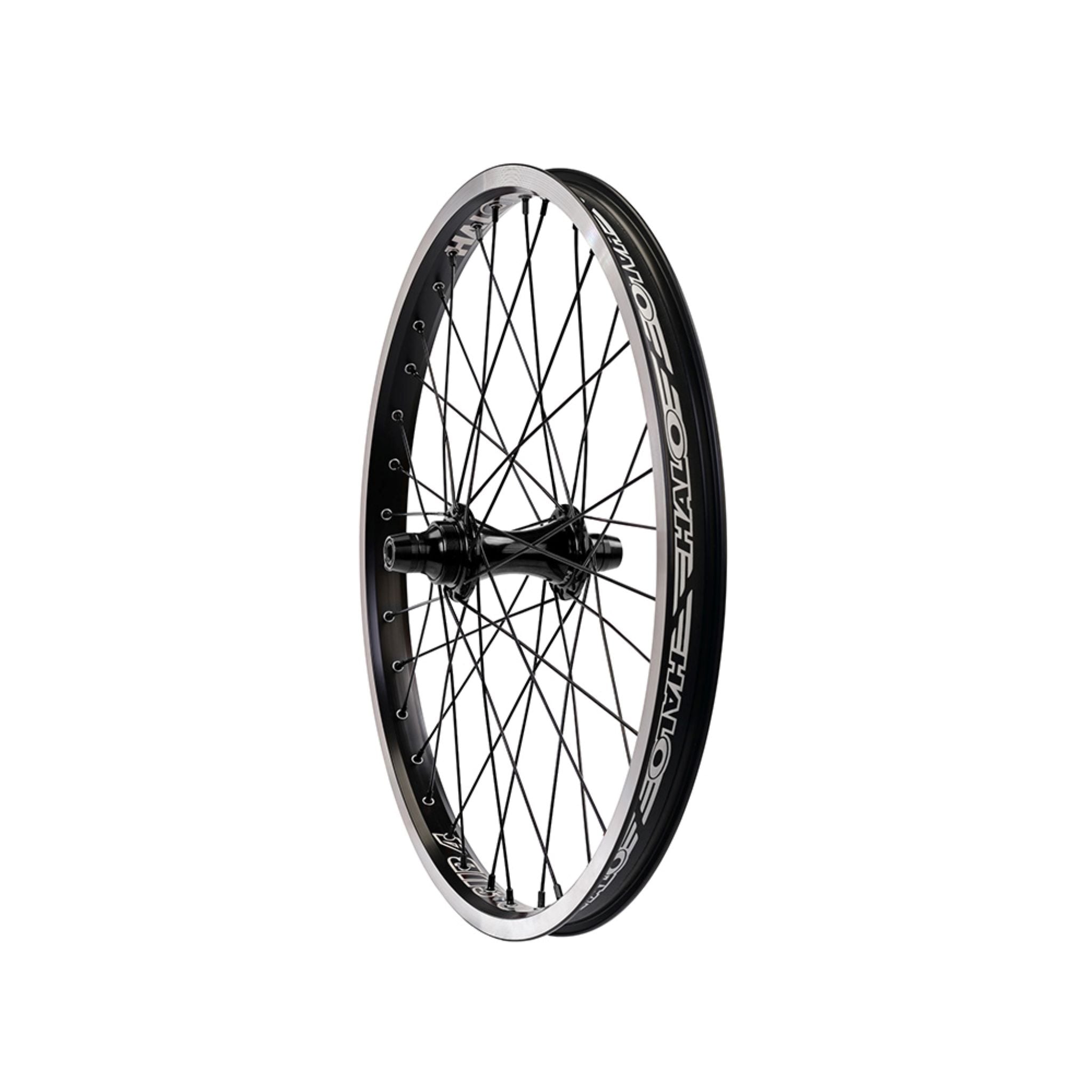 Halo Sub-4 BMX Race Rear Wheel Black / Freewheel / Rim Brake