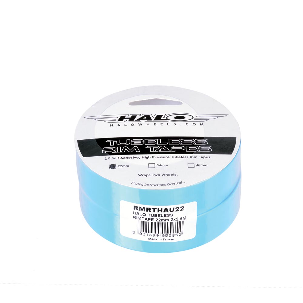 Halo Tubeless Rim Tape Blue / 22mm