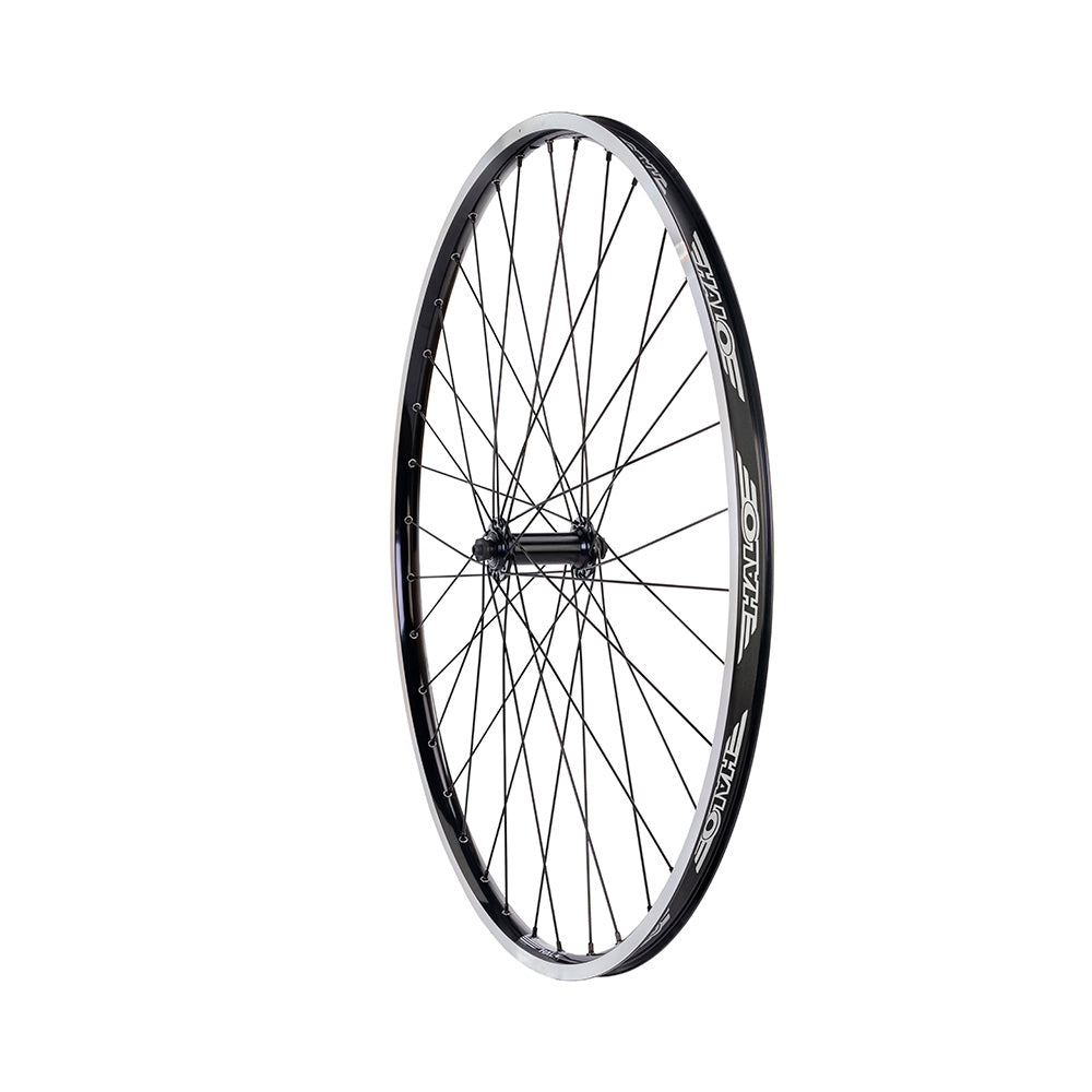 Halo White Line Tour Deore 700c Wheels Black / 700c / Front