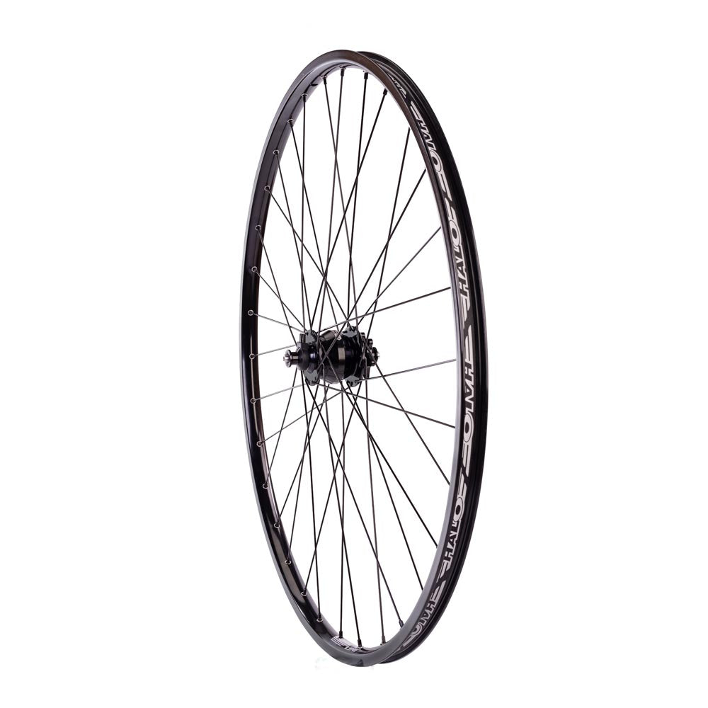 Halo White Line Urban Uni Dyno 700c Front Wheel Black / 700c / Front Dynamo PD8