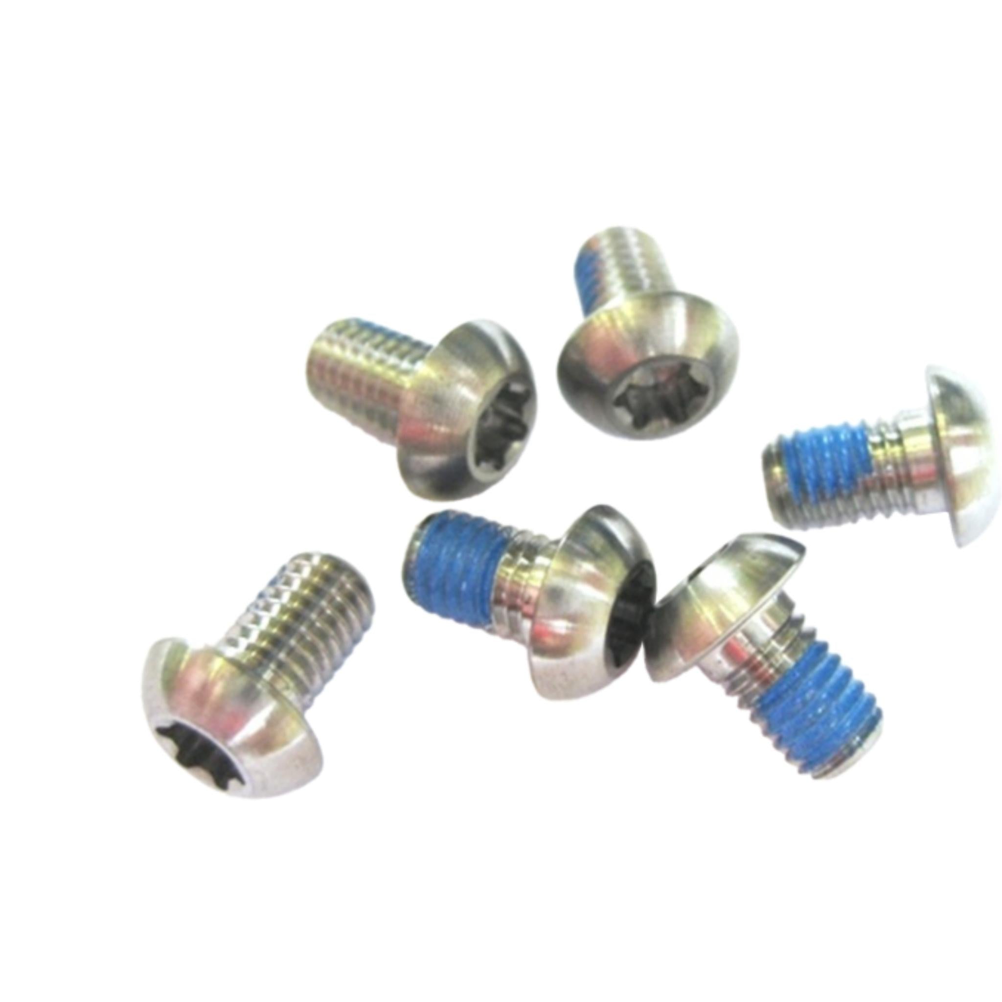 Hayes Ti Disc Rotor Bolt Kit Silver