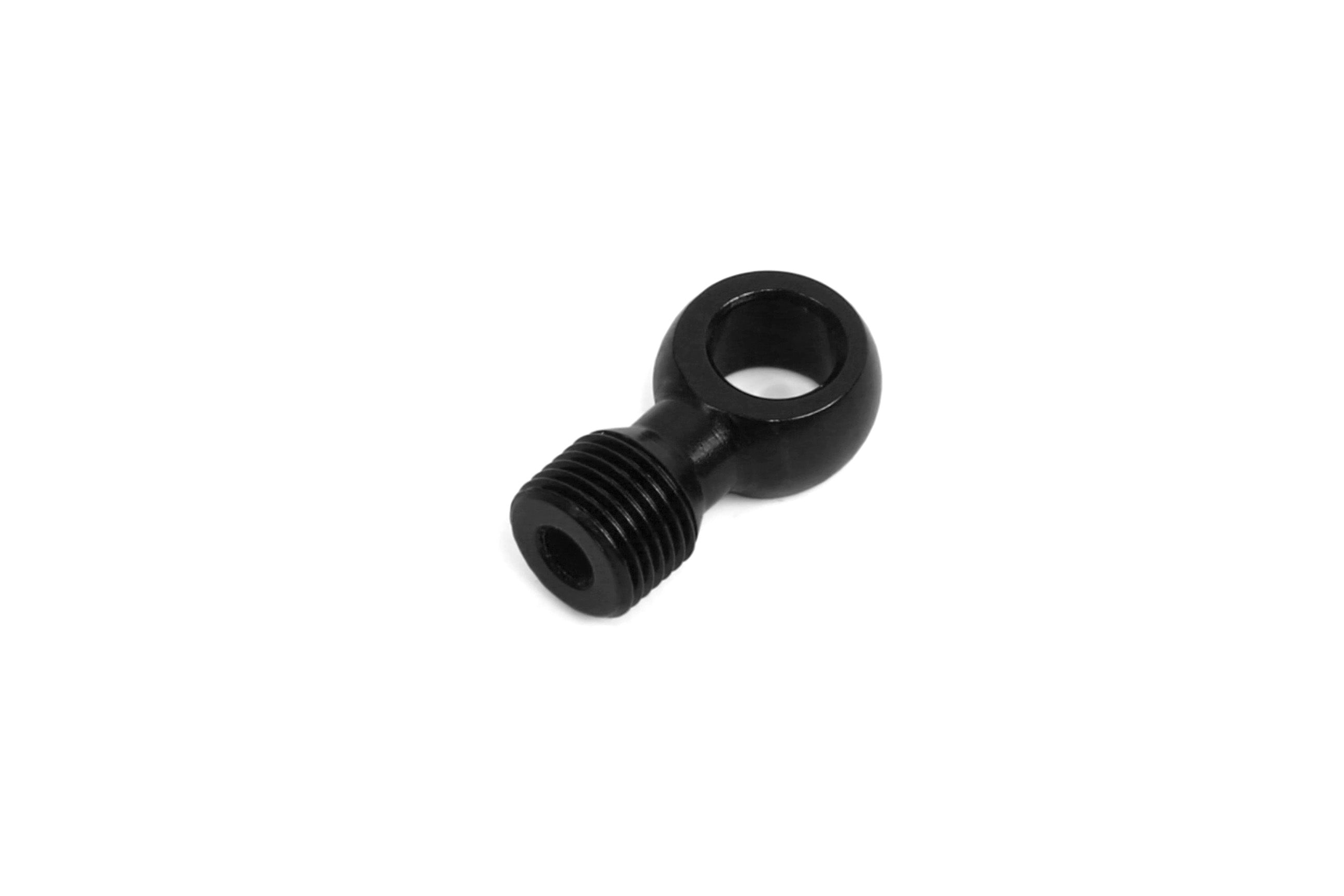 Hope 90° Connector (Suit 5mm & SS Hose) - Silver Black