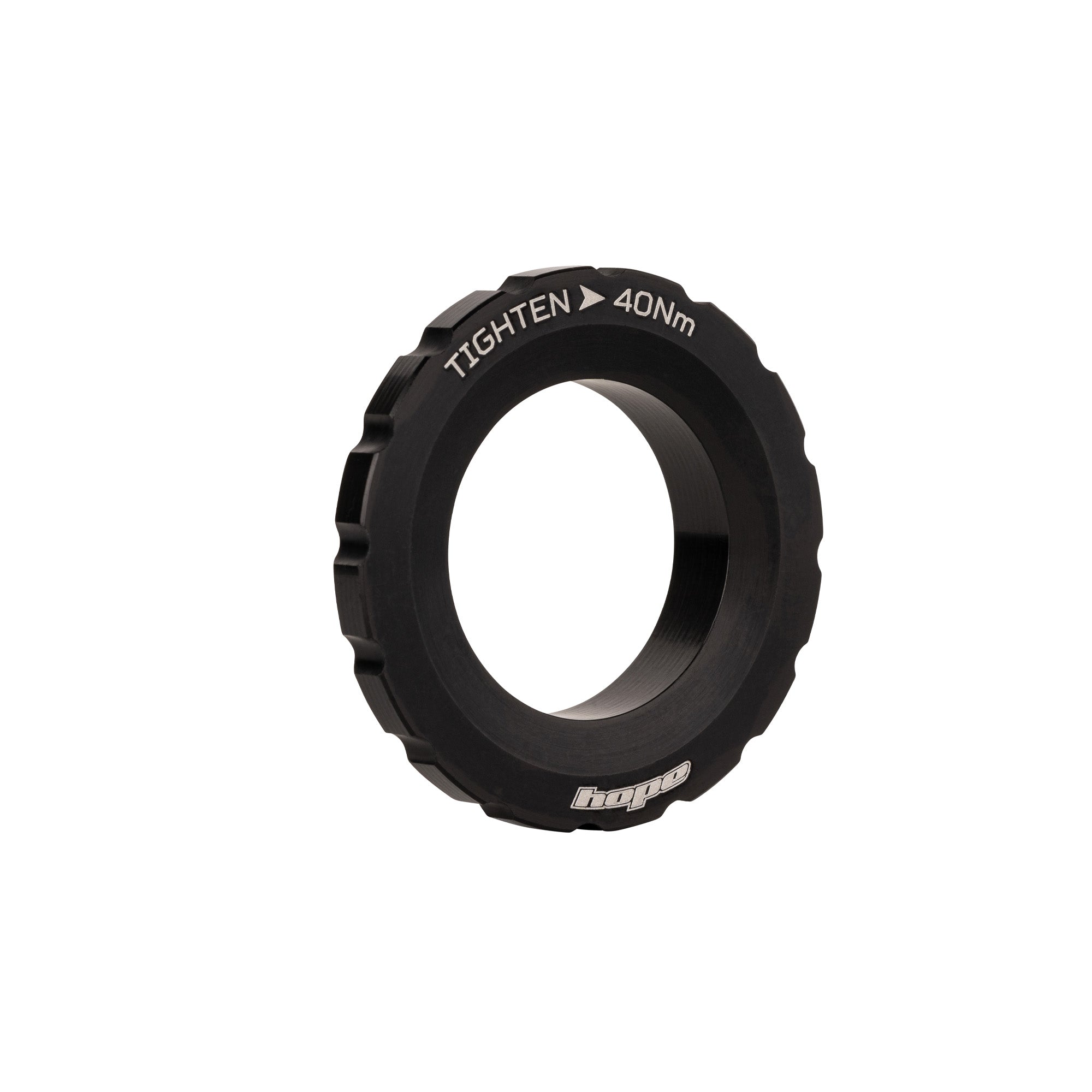 Hope Centre Lock Disc External Lockring Black