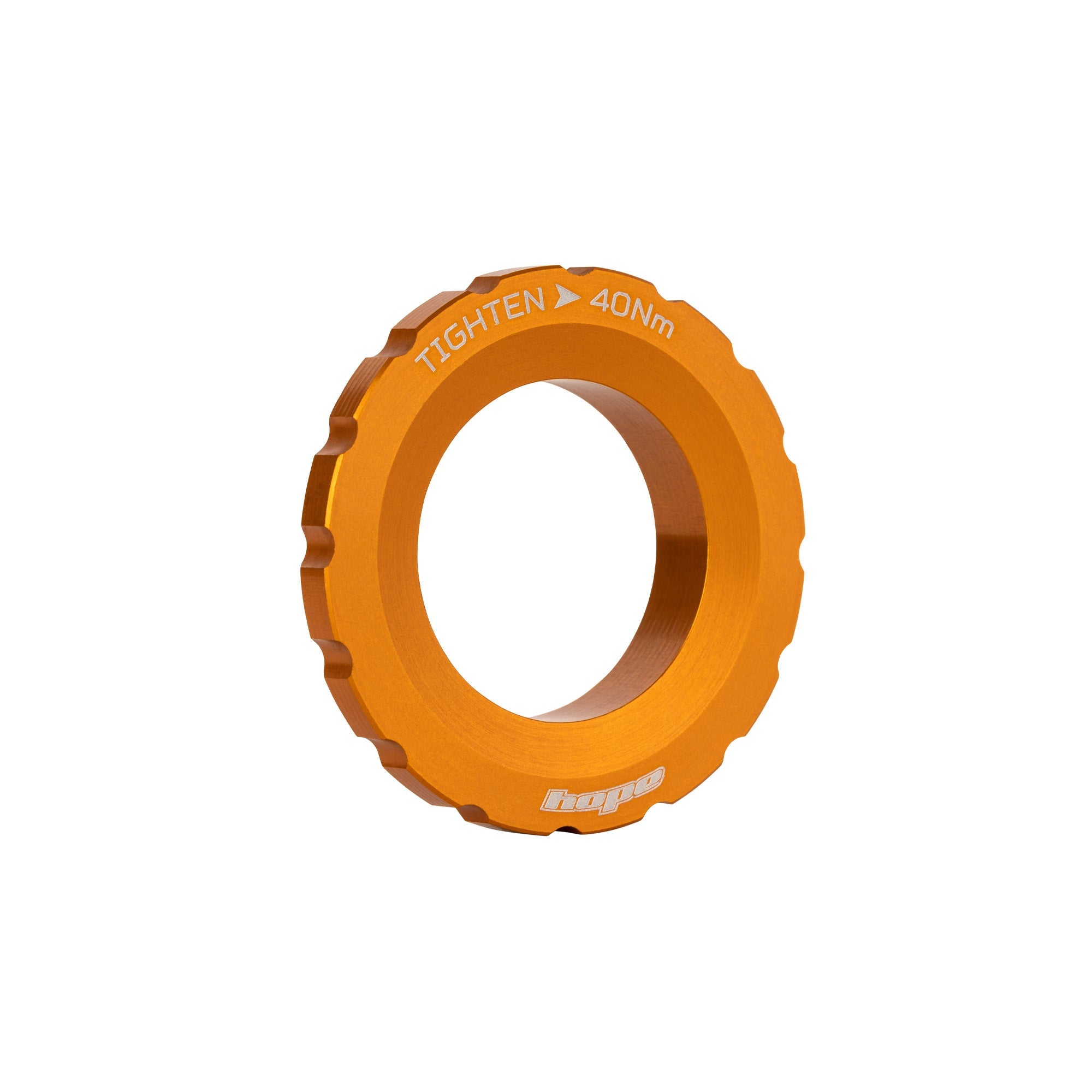 Hope Centre Lock Disc External Lockring Orange