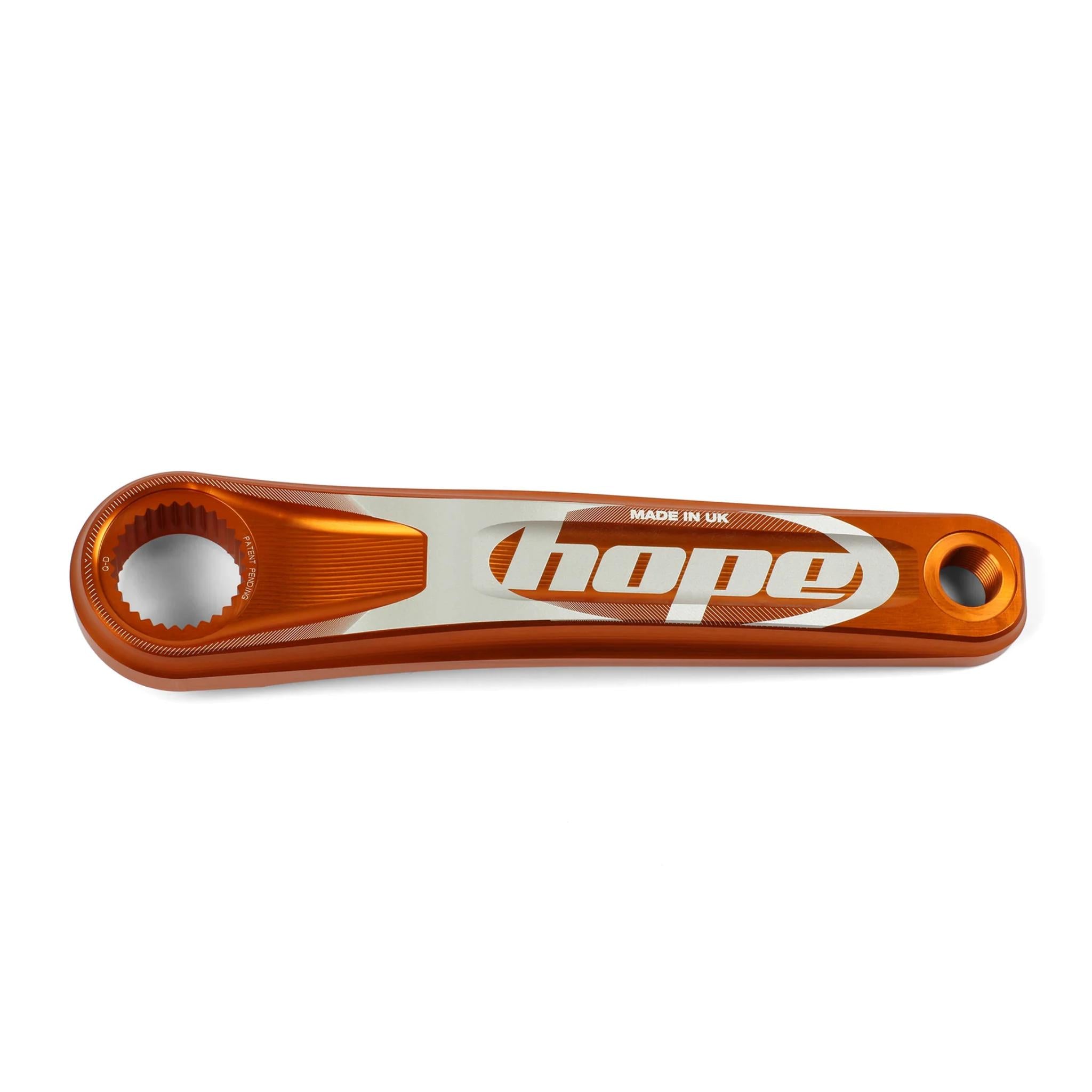 Hope Evo Crankarm - Driveside Orange / 175mm