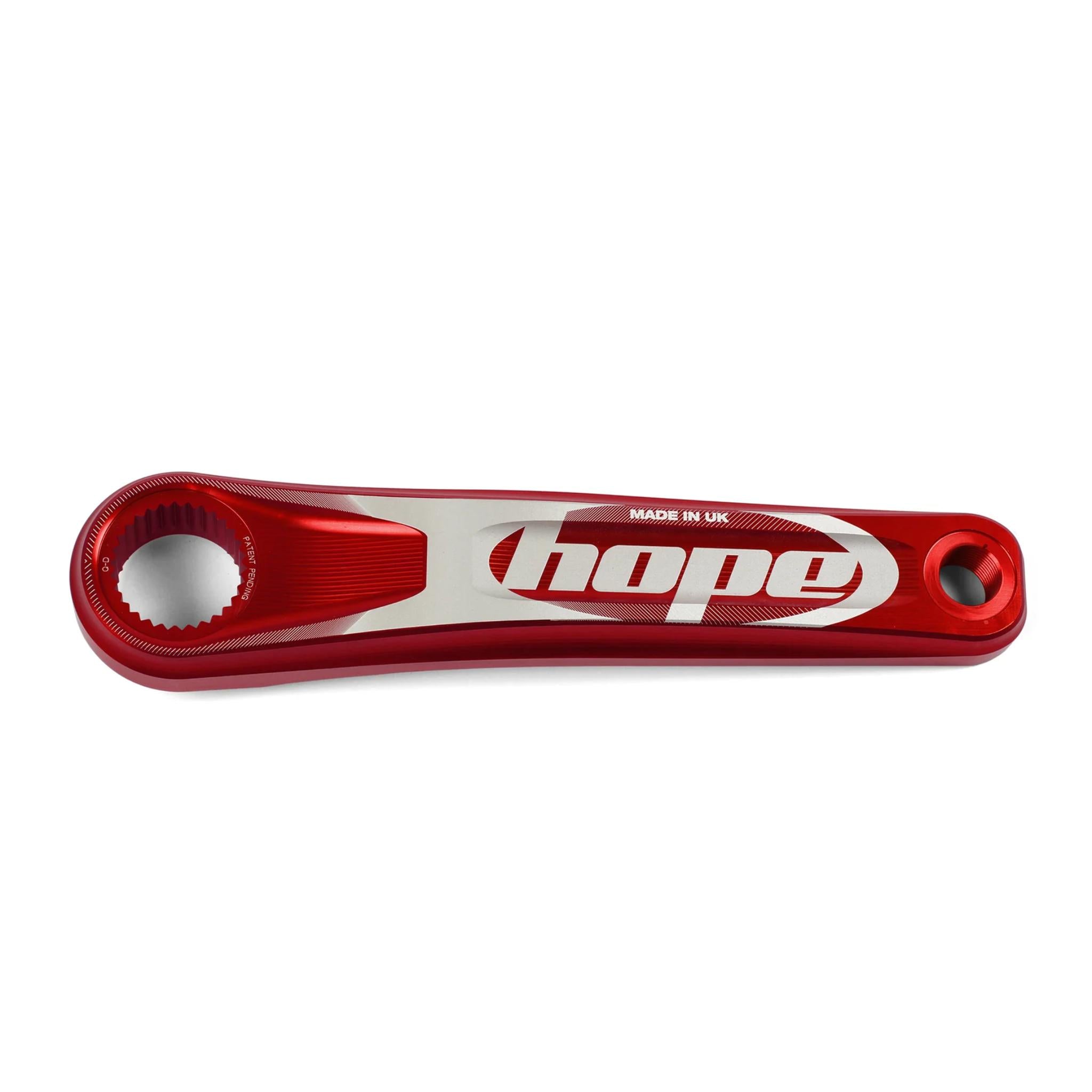 Hope Evo Crankarm - Non-Driveside Red / 165mm