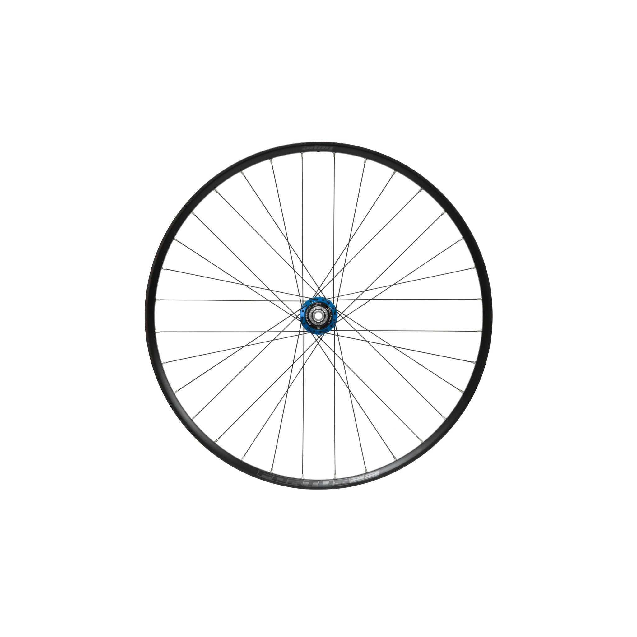 Hope Fortus 23W Pro 5 Blue Rear Wheel Blue / 27.5 - 6-Bolt / 142 x 12mm - Shimano Microspline