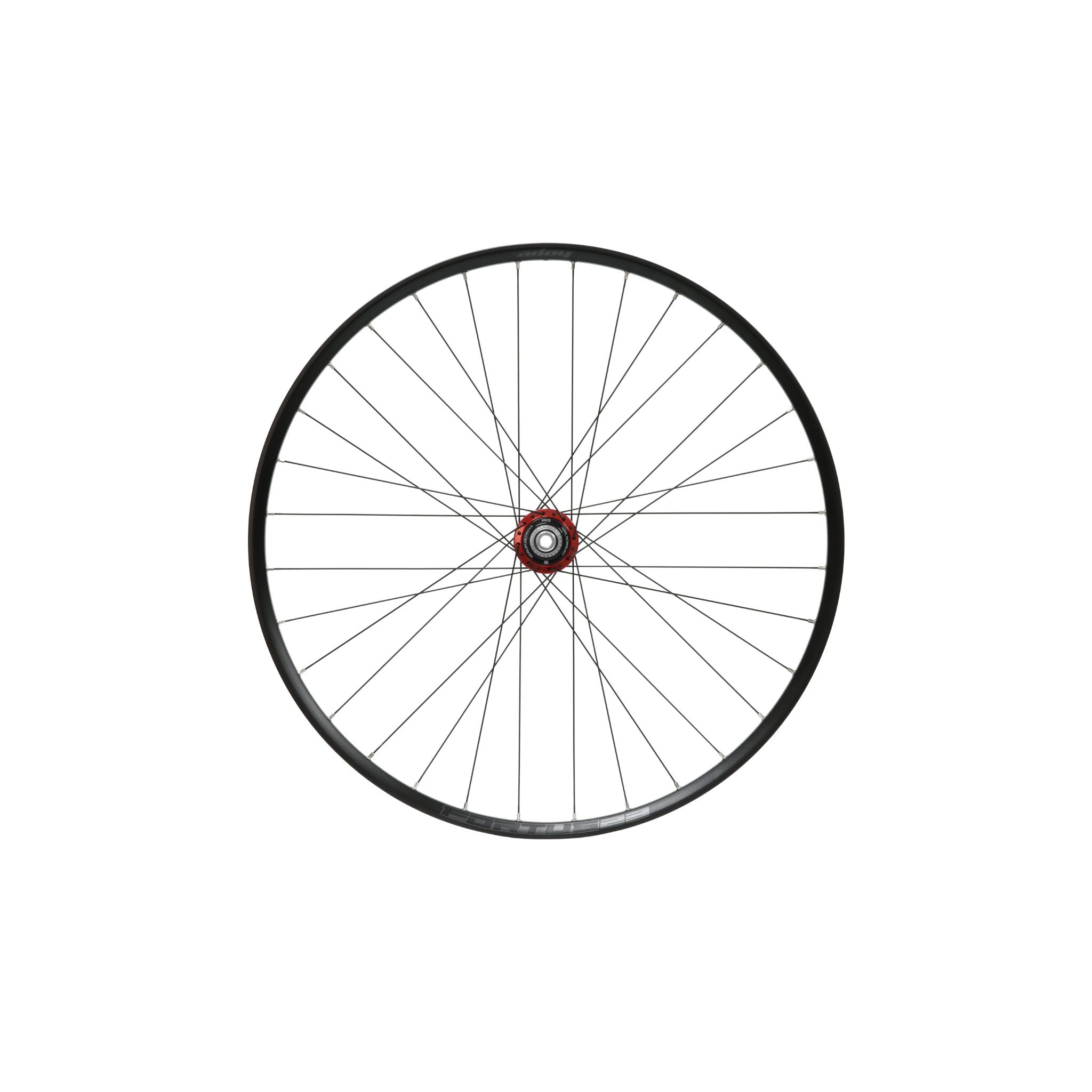 Hope Fortus 23W Pro 5 Red Rear Wheel Red / 27.5 - 6-Bolt / 142 x 12mm - Shimano Microspline