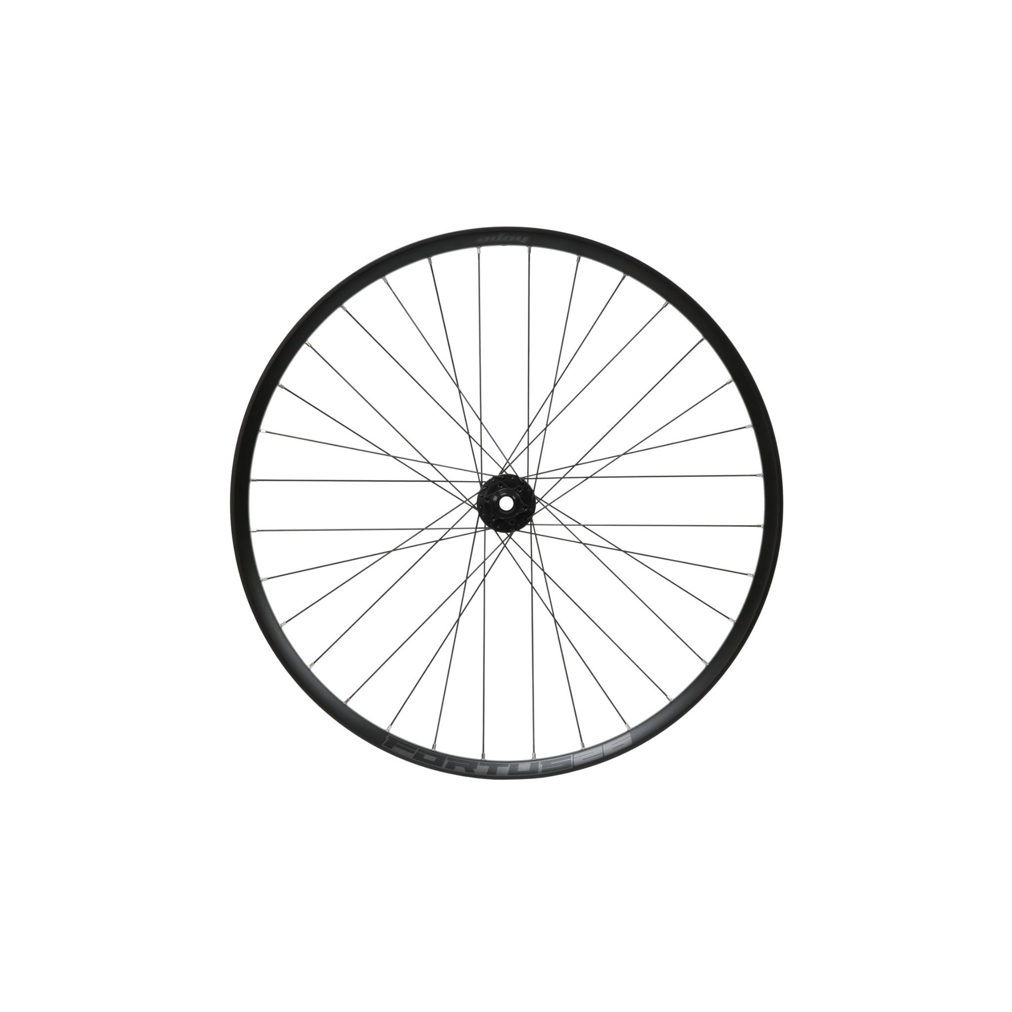 Hope Fortus 26W Pro 5 Black Front Wheel Black / 26 - 6-Bolt / 100 x 15mm