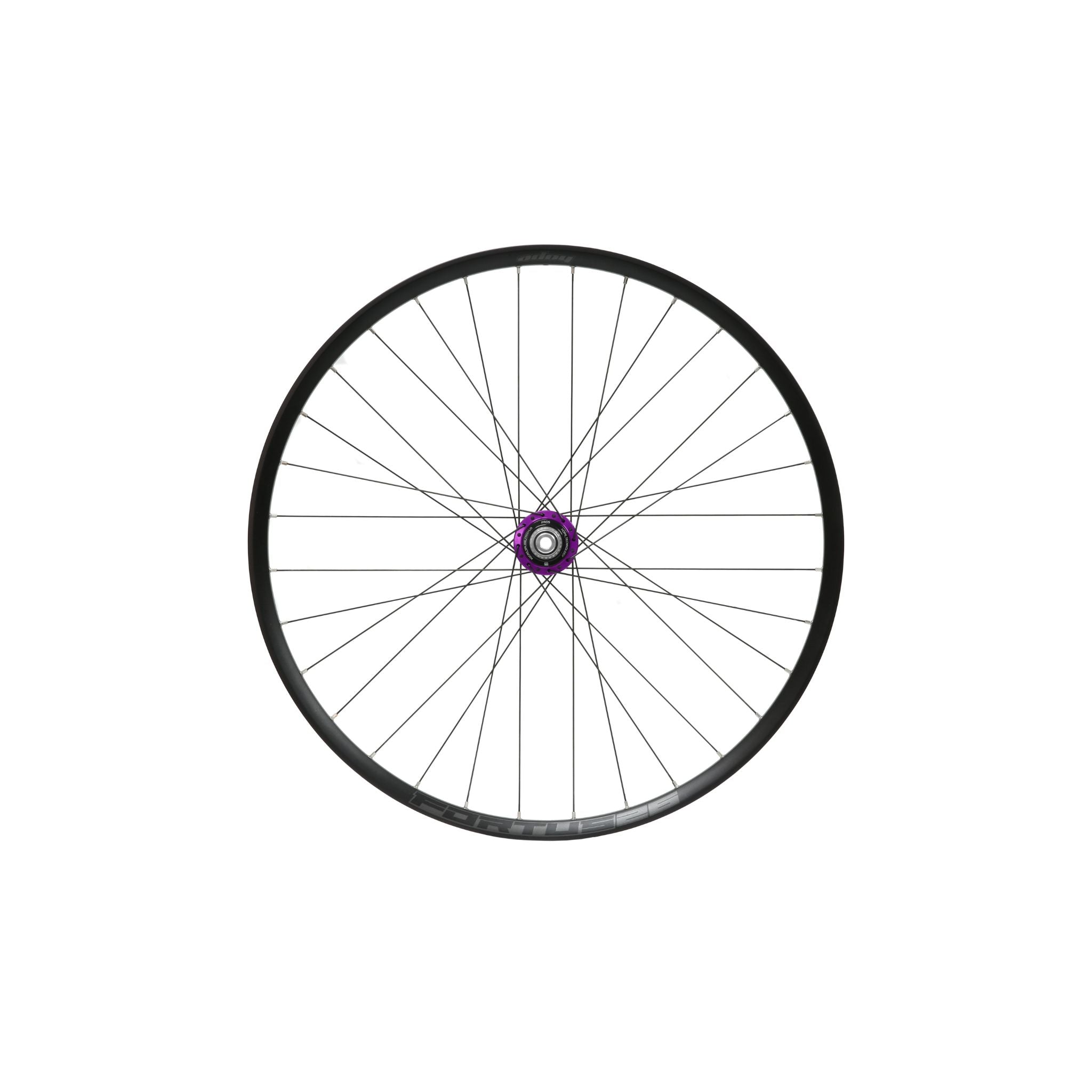 Hope Fortus 26W Pro 5 Purple Rear Wheel Purple / 27.5 - 6-Bolt / 150 x 12mm - Shimano Microspline