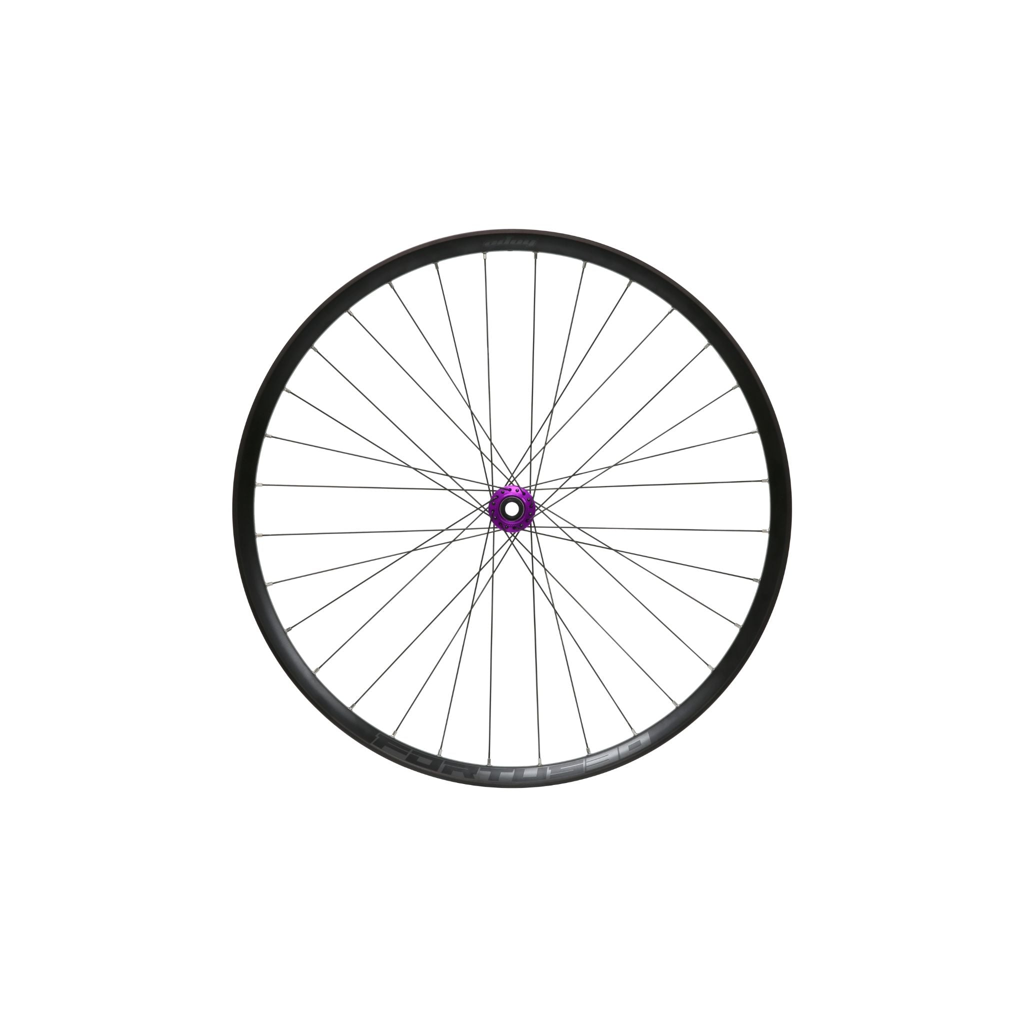 Hope Fortus 30W Pro 5 Purple Front Wheel Purple / 26 - 6-Bolt / 100 x 15mm