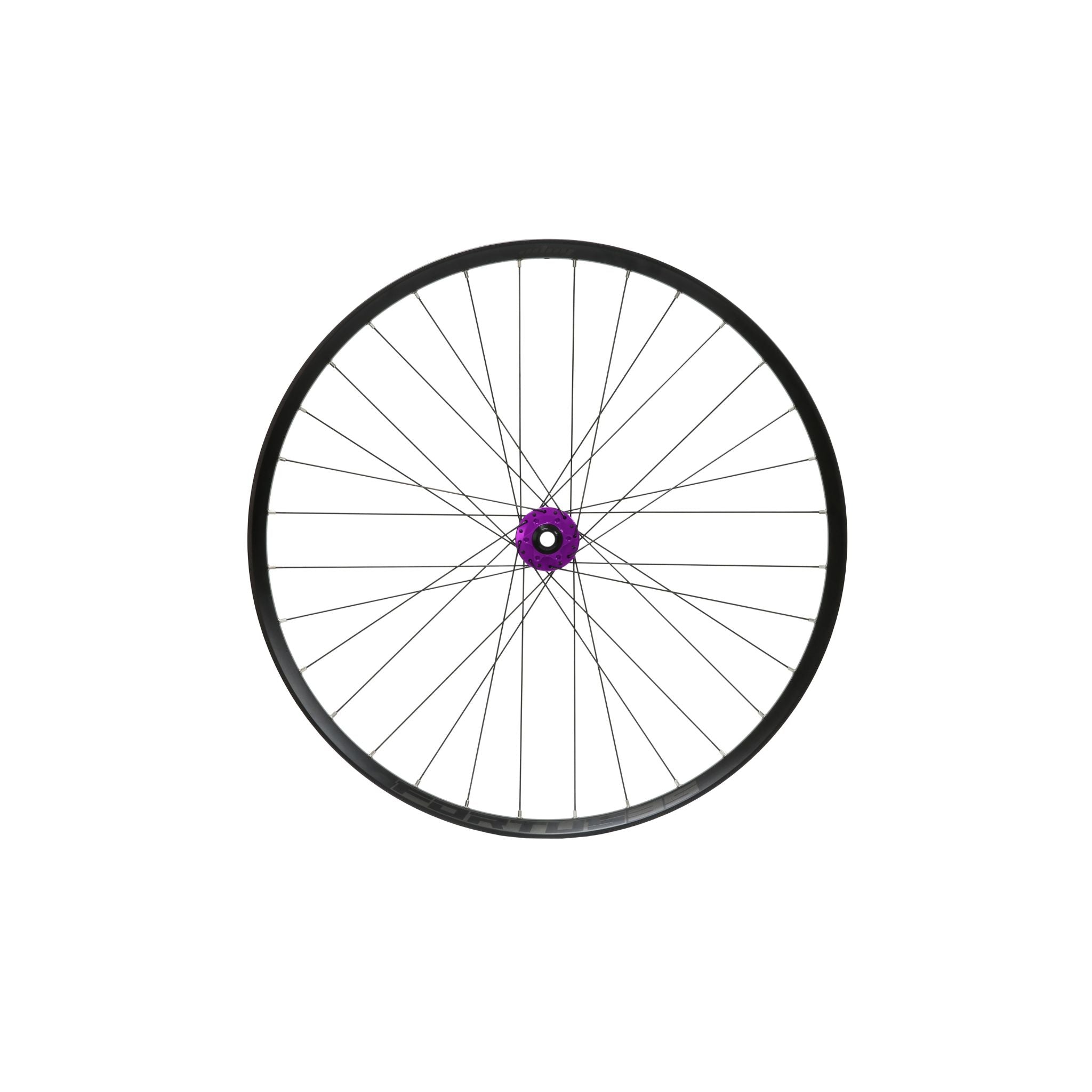 Hope Fortus 35W Pro 5 Purple Front Wheel Purple / 27.5 - 6-Bolt / 110 x 15mm Boost