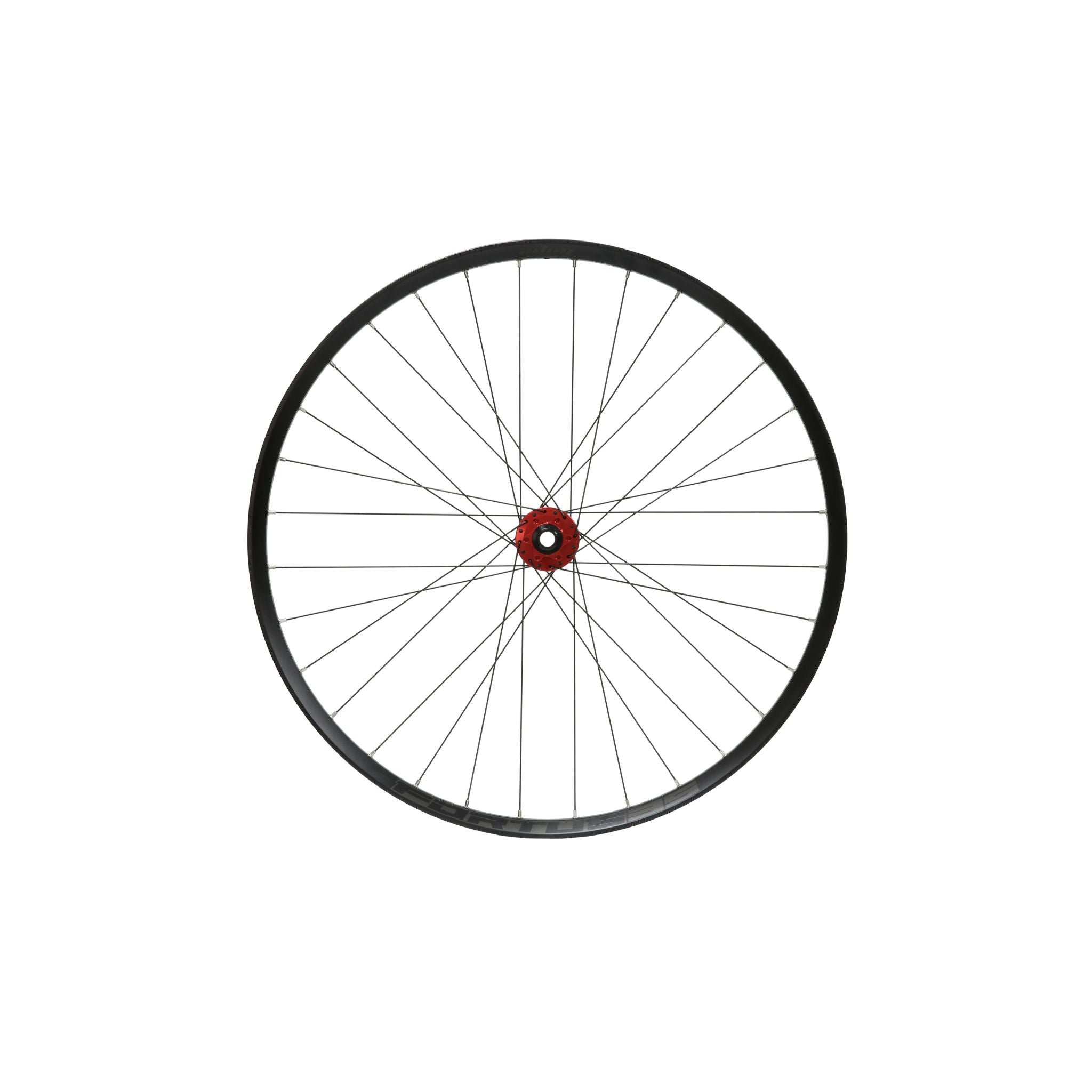 Hope Fortus 35W Pro 5 Red Front Wheel Red / 27.5 - 6-Bolt / 110 x 15mm Boost