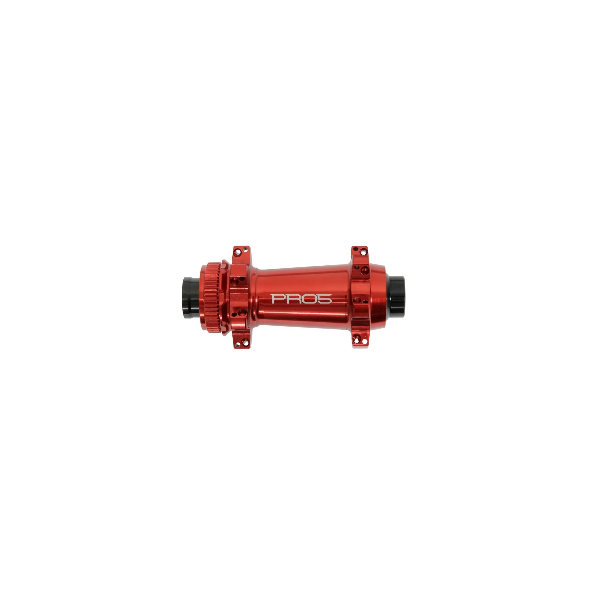 Hope Pro 5 Front Hub Straight Pull - Red Red / 24H / Boost 110 x 12mm