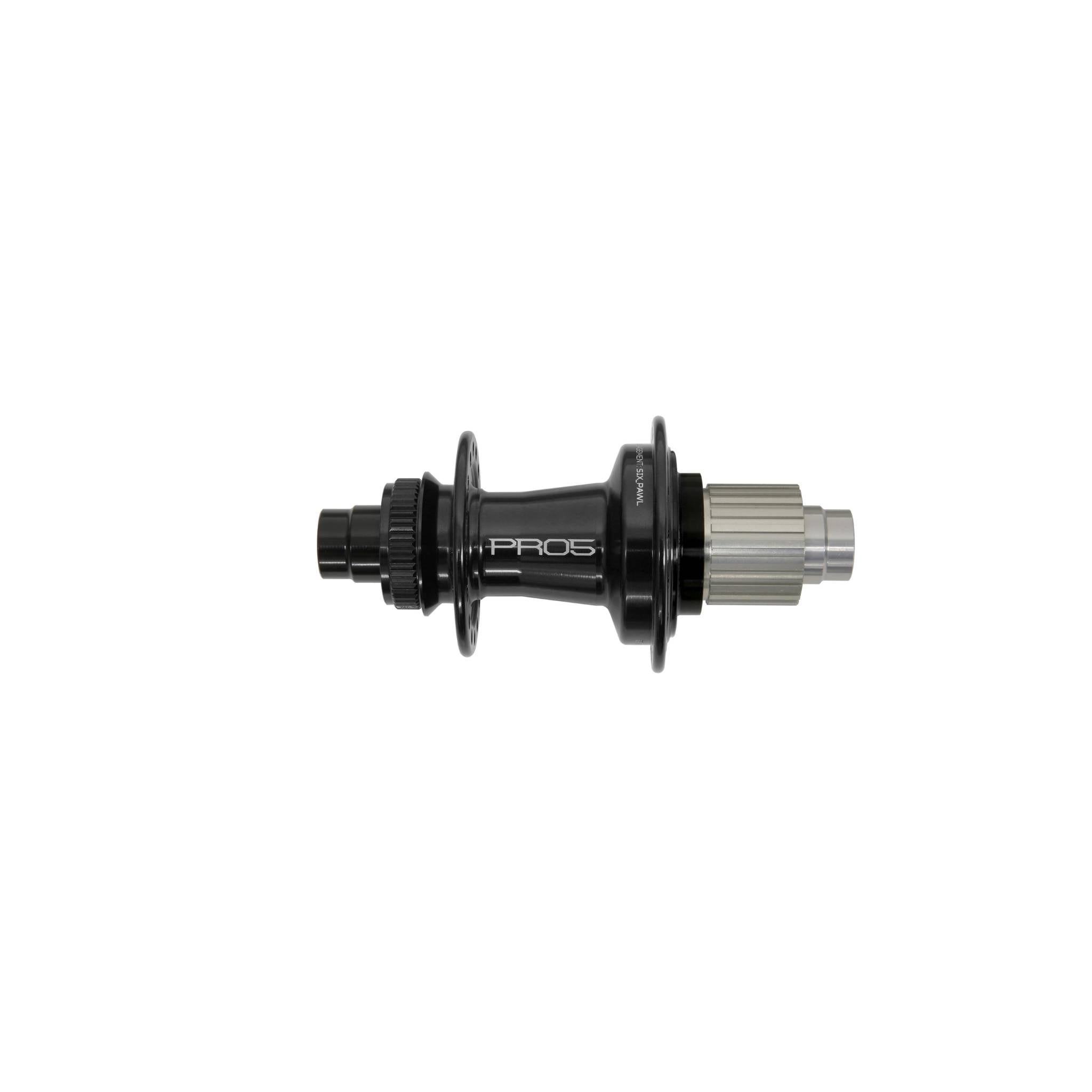 Hope Pro 5 Rear Hub Centre Lock - Black Black / 24H / 142 x 12mm - Shimano Microspline