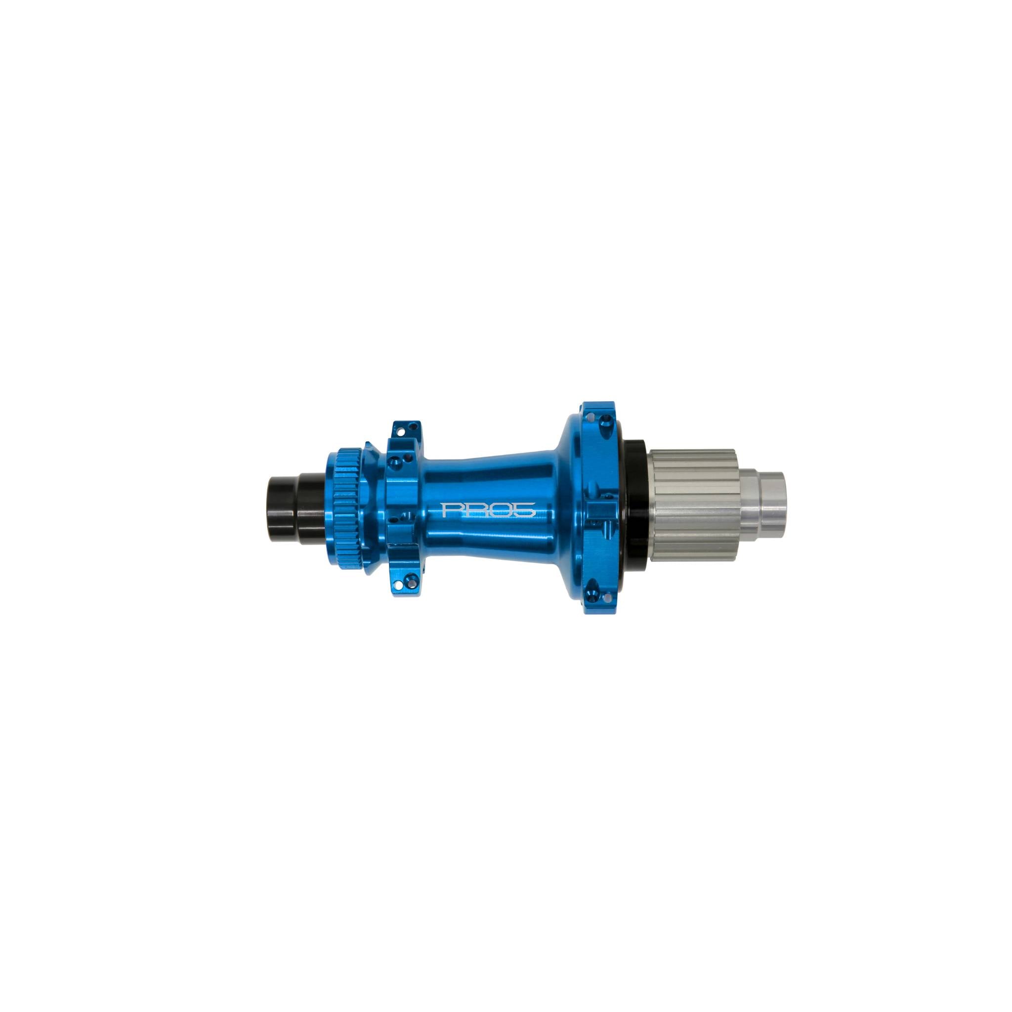 Hope Pro 5 Rear Hub Straight Pull - Blue Blue / 24H / 148 x 12mm - Shimano Microspline