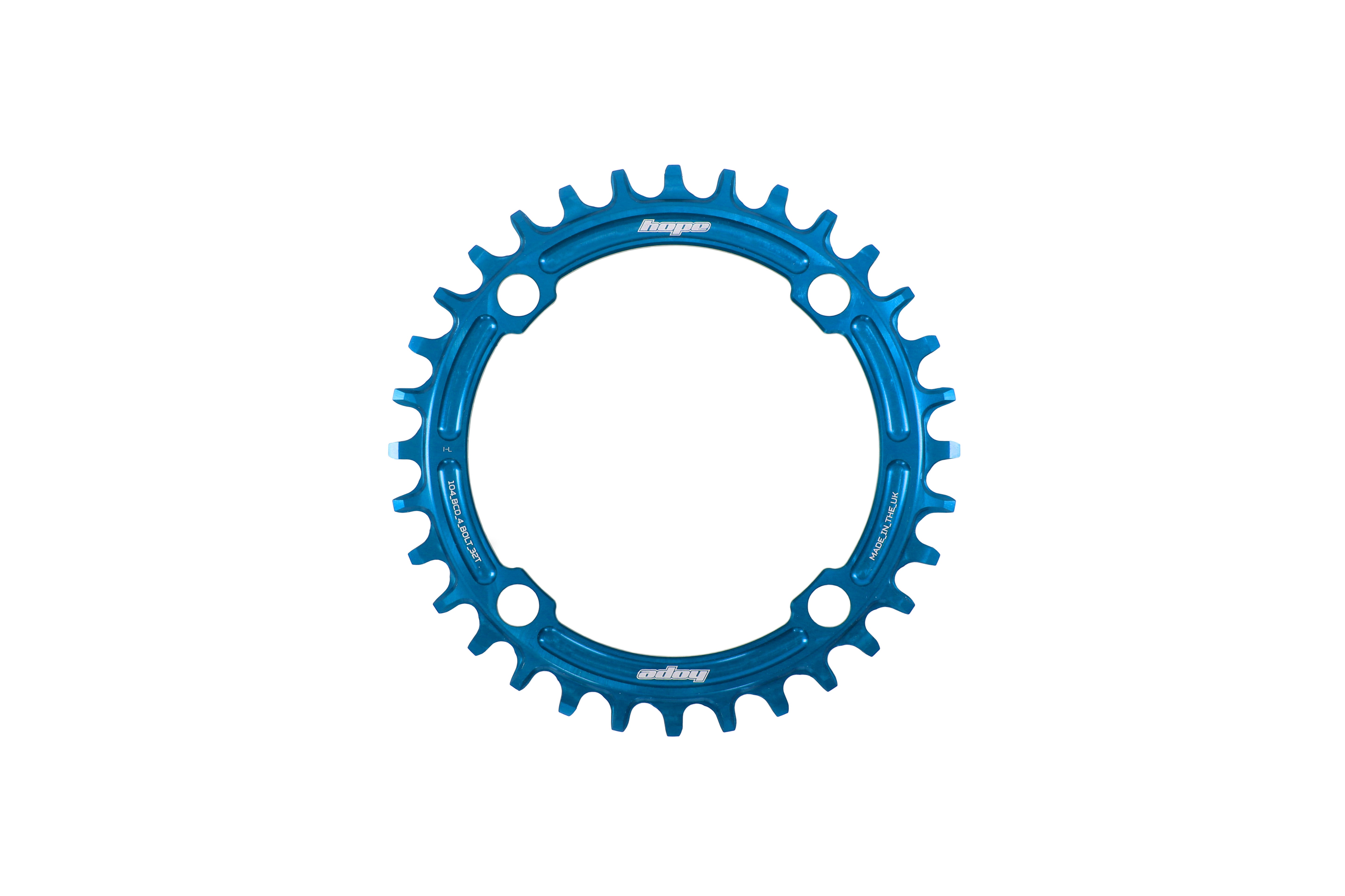 Hope R22 104 BCD Chainring Blue / 32T