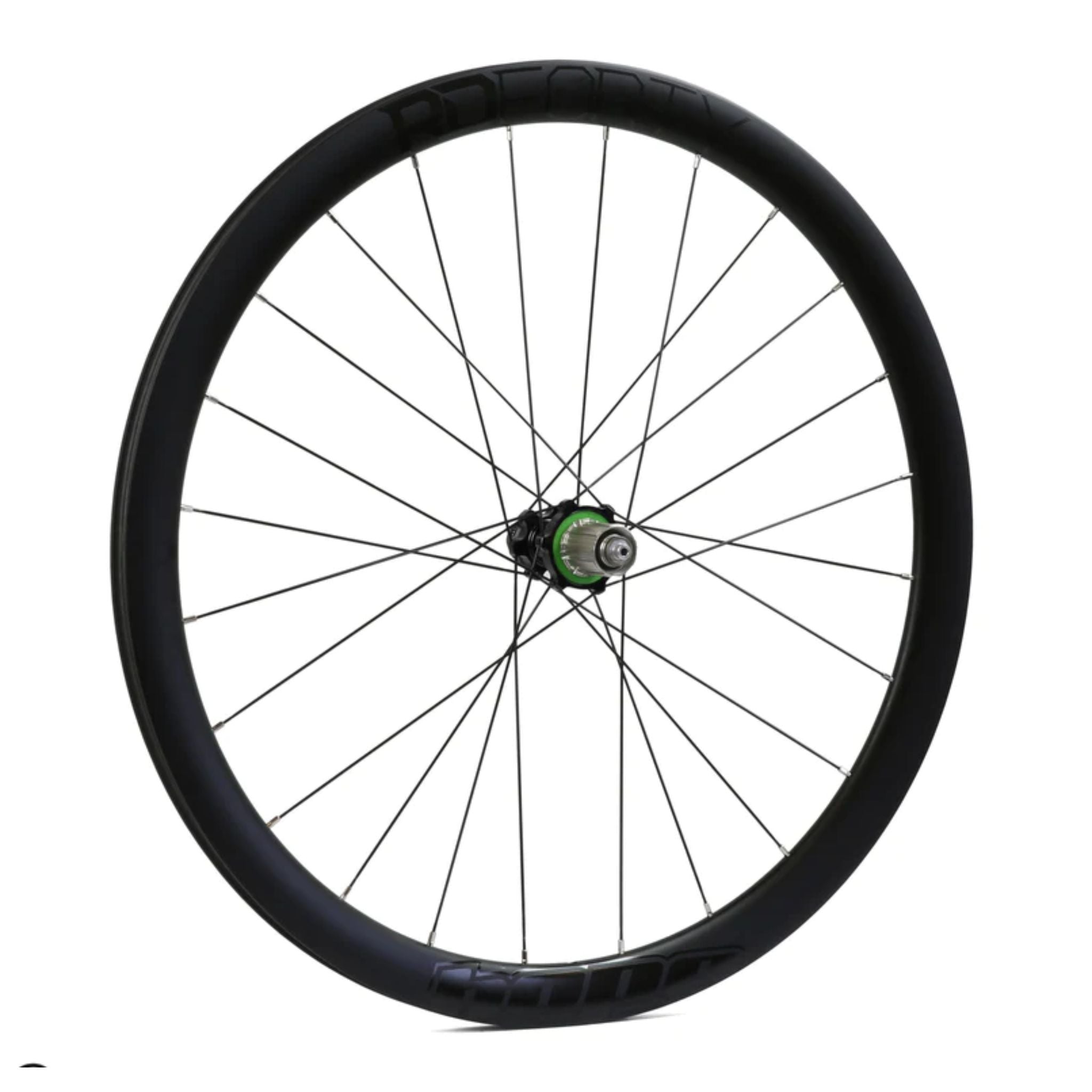 Hope RD40 Carbon Pro 5 Road 700c Front Wheel Black / 110mm Boost