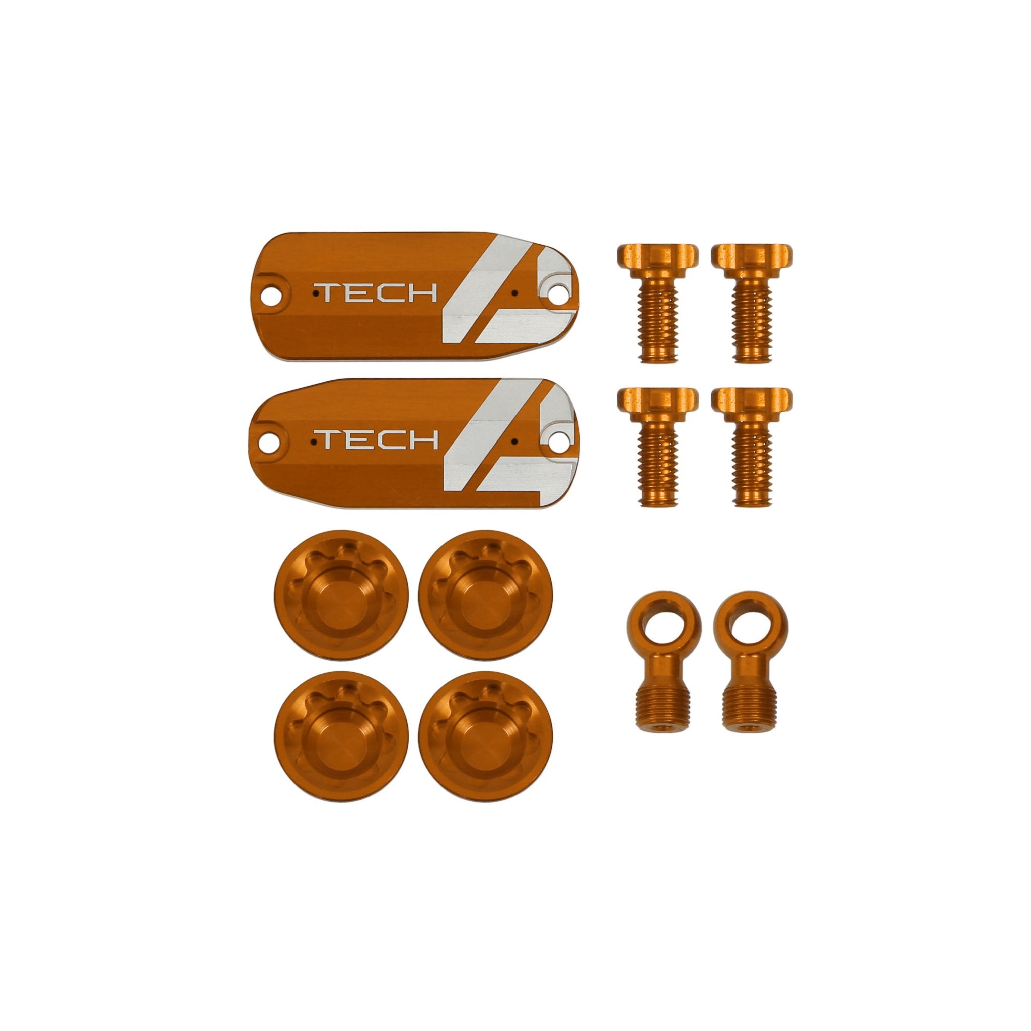 Hope Tech 4 E4 Custom Kit Orange