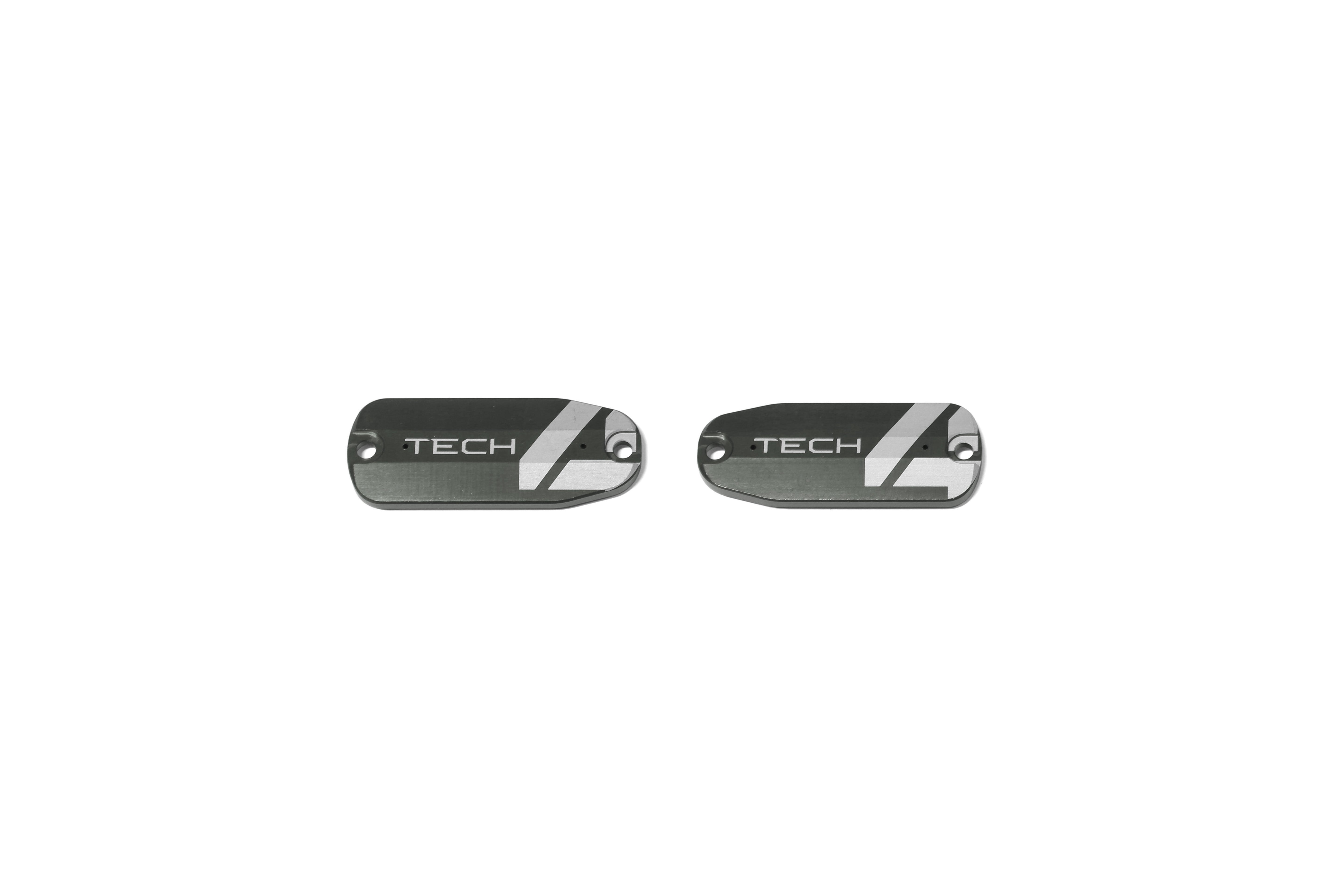 Hope Tech 4 Lid - Pair Smoke