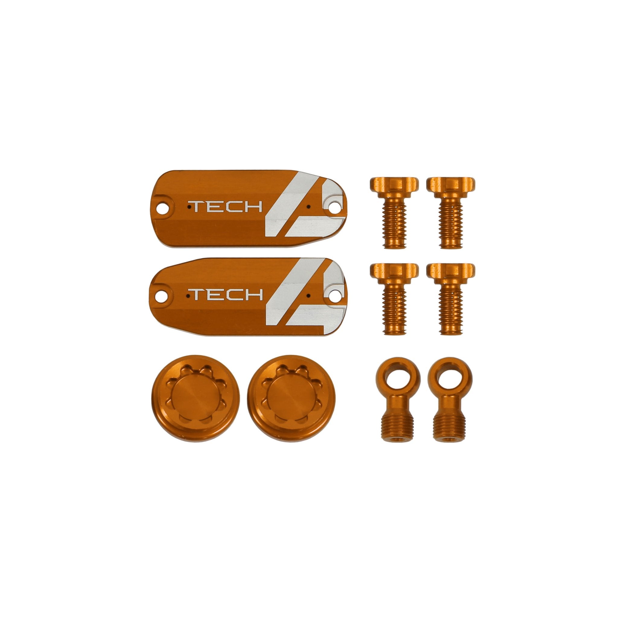 Hope Tech 4 X2 Custom Kit Orange