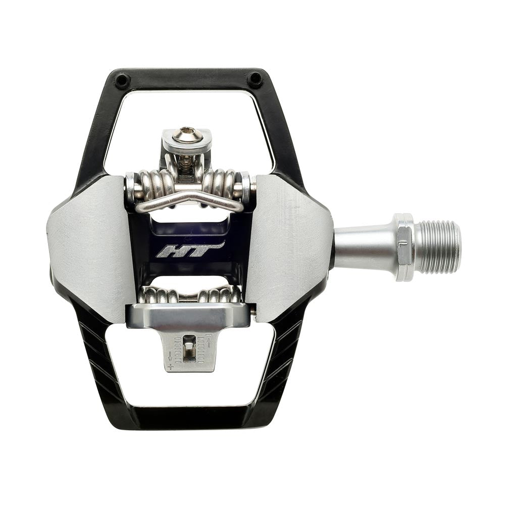 HT GT1 Pedals Black / 9/16"