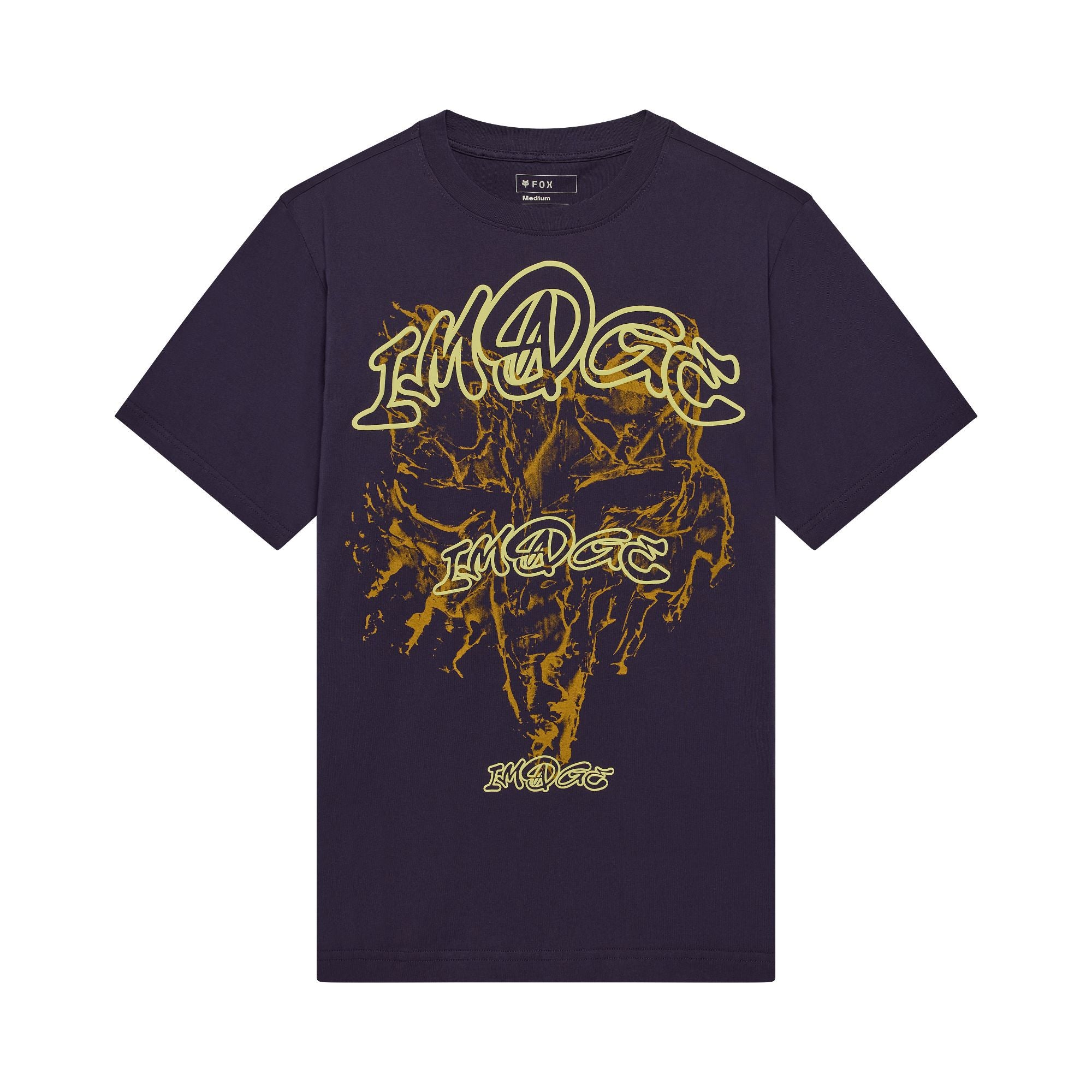 IMAGE Print Oversized Tee Plum Perfect / S