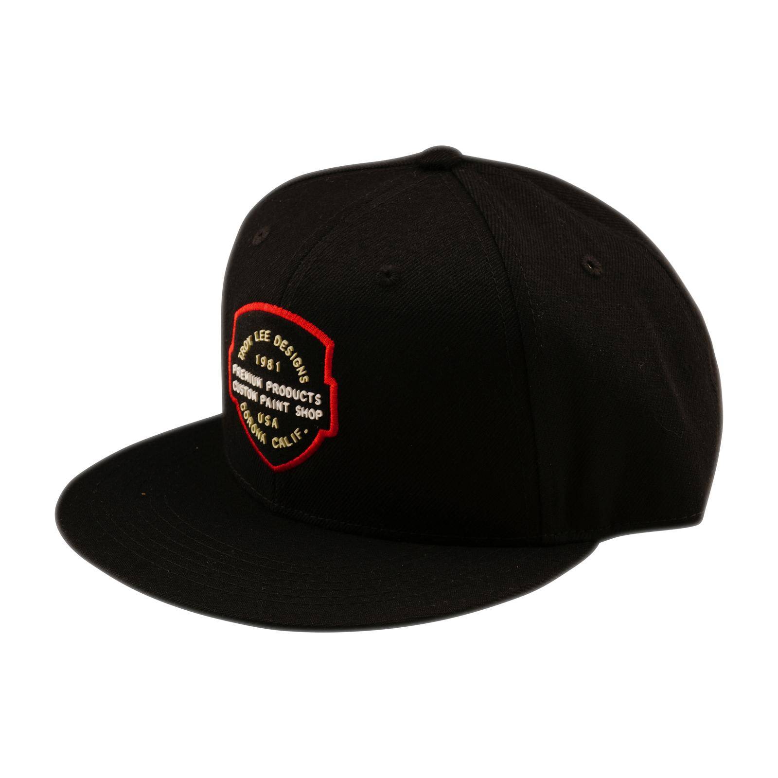 Imprint Flat Bill Snapback Cap Imprint- Black / One Size