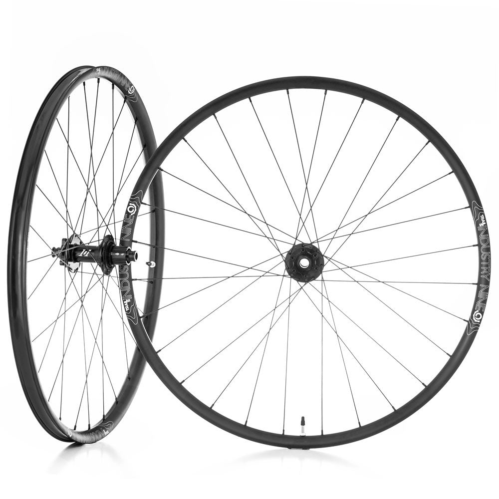 Industry Nine 1/1 Trail 29" 6 Bolt Wheelset Black / 15x110 & 12x148 HG