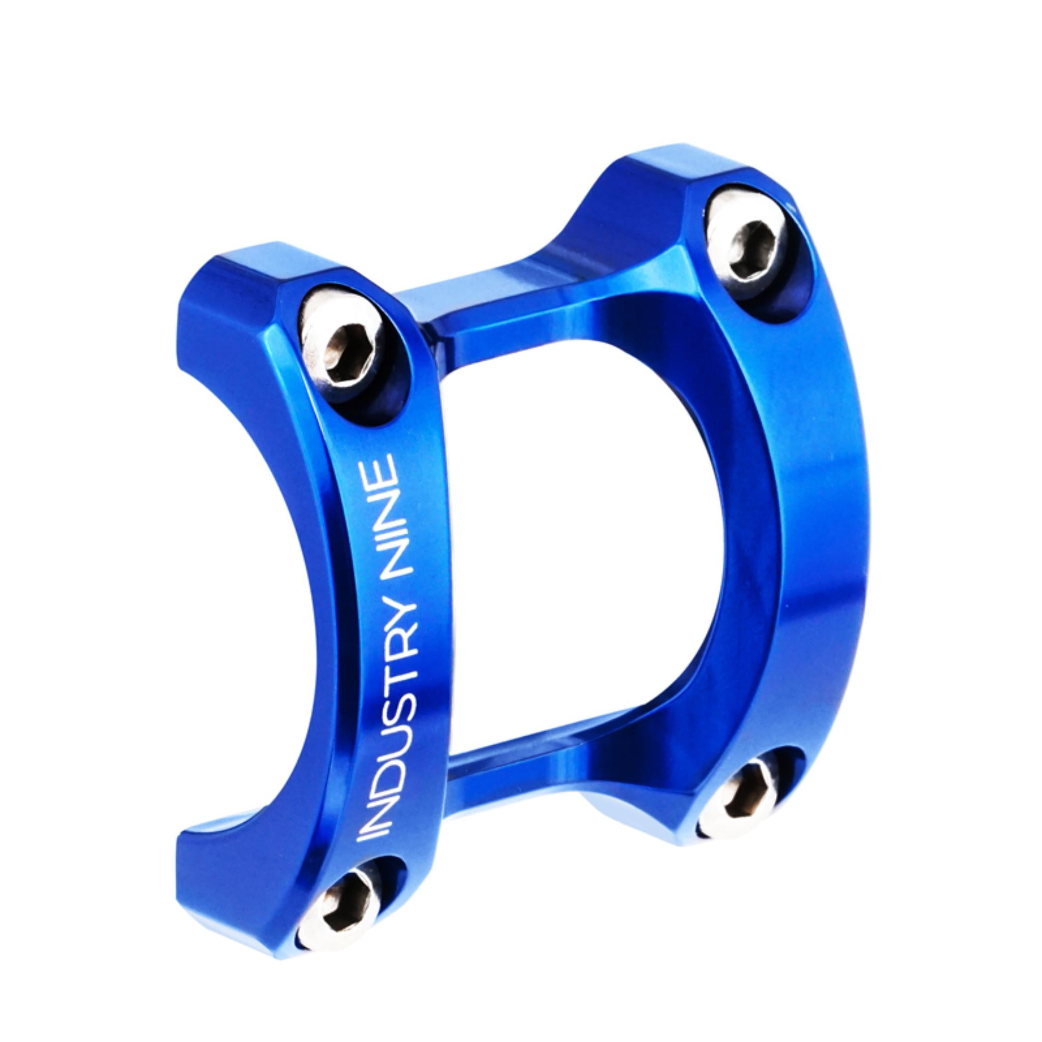 Industry Nine A35 Stem Faceplate Blue / 35mm
