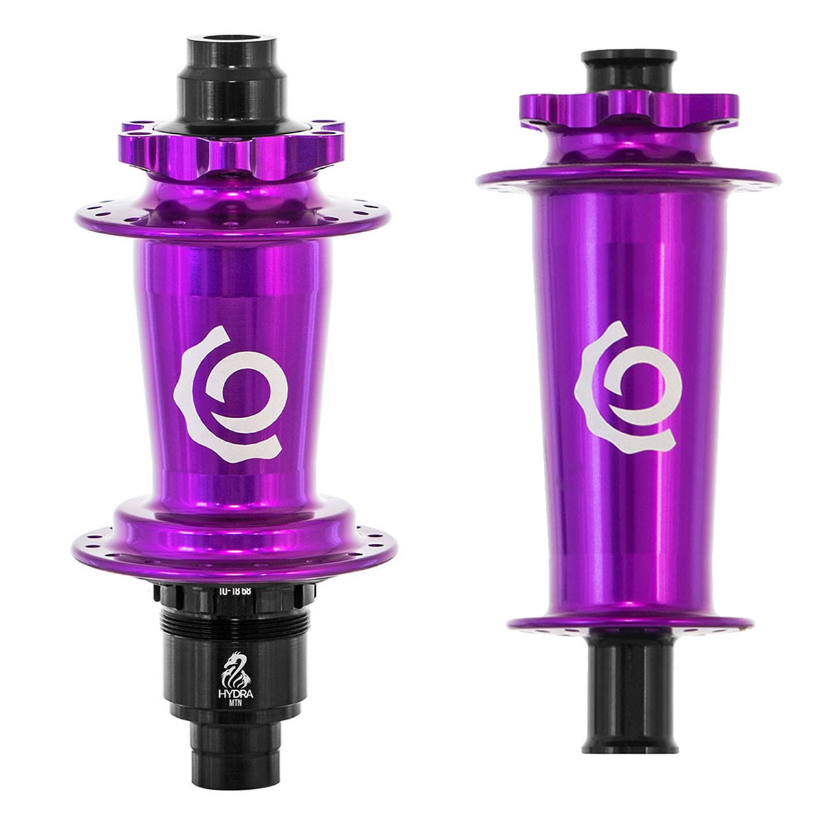 Industry Nine Hydra Classic 28h 6 Bolt Purple Hubset Purple / 15x110 & 12x148 - 28H - HG