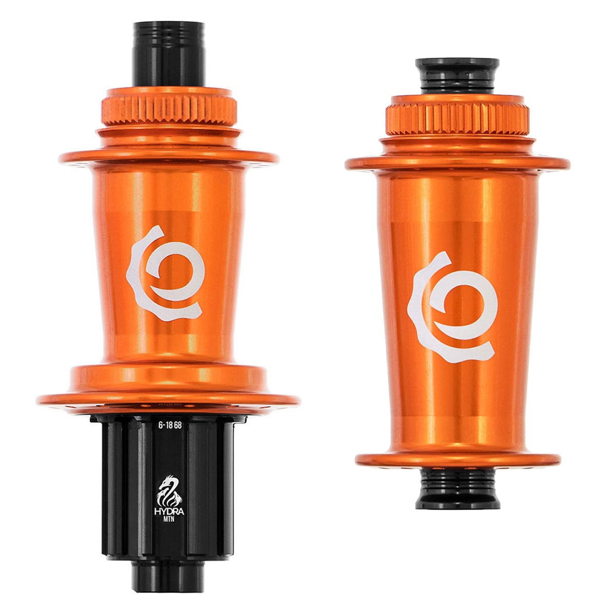 Industry Nine Hydra Classic 28h Center Lock Orange Hubset Orange / 15x110 & 12x148 - 28H - HG