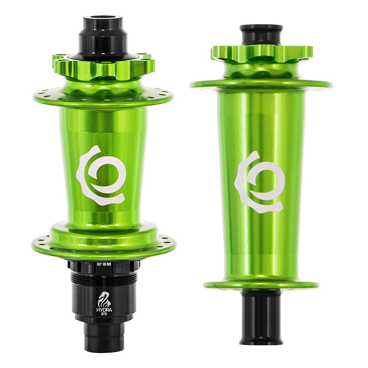 Industry Nine Hydra Classic 32h 6 Bolt Lime Hubset Lime / 15x100 & 12x142 - 32H - HG