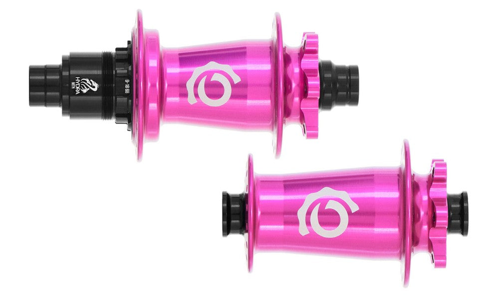 Industry Nine Hydra Classic 32h 6 Bolt Pink Hubset Pink / 15x110 & 12x148 - 28/32H - XD