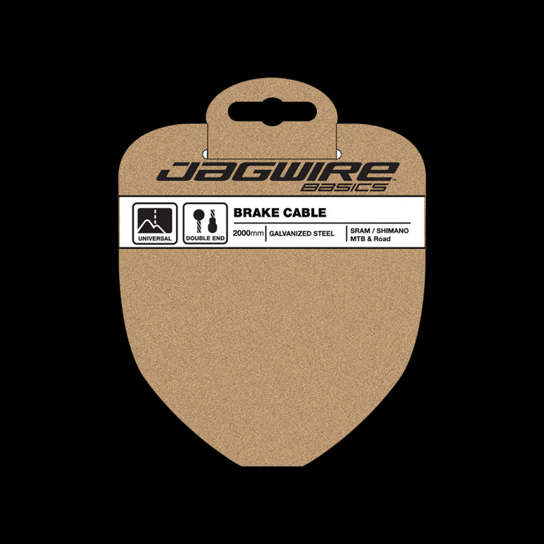Jagwire Basic MTB & Road Brake Cable Silver / Shimano/SRAM / 2795mm