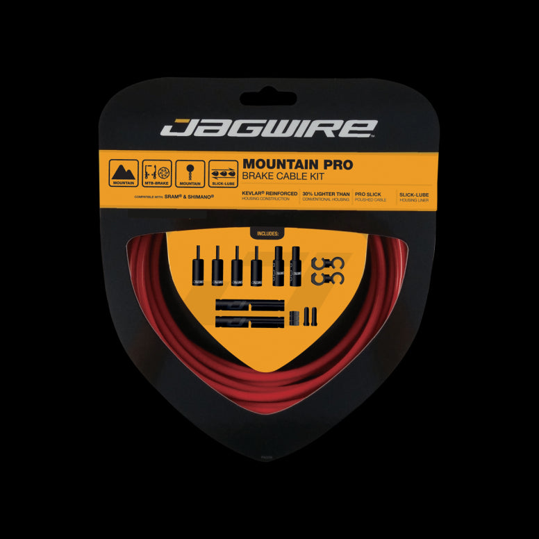 Jagwire Mountain Pro Brake Kit Red