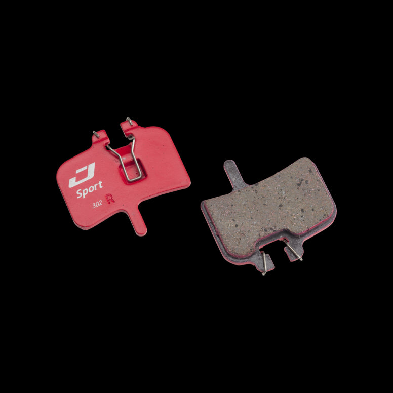 Jagwire Sport Semi-Metallic Disc Brake Pads - Hayes HFX Red
