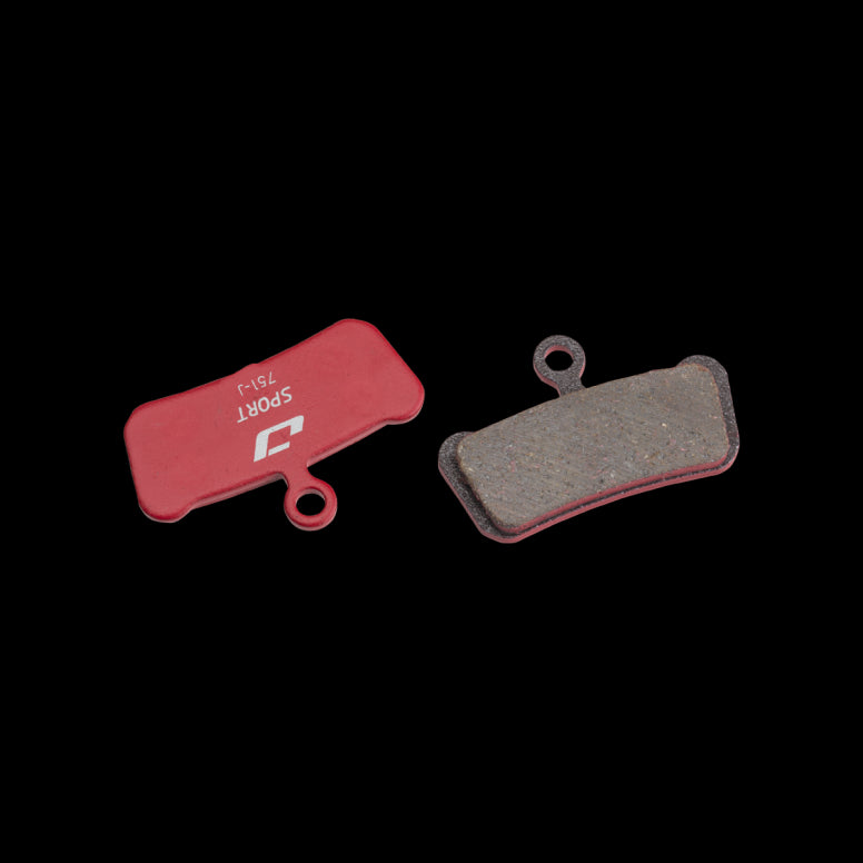 Jagwire Sport Semi-Metallic Disc Brake Pads - SRAM Guide Red