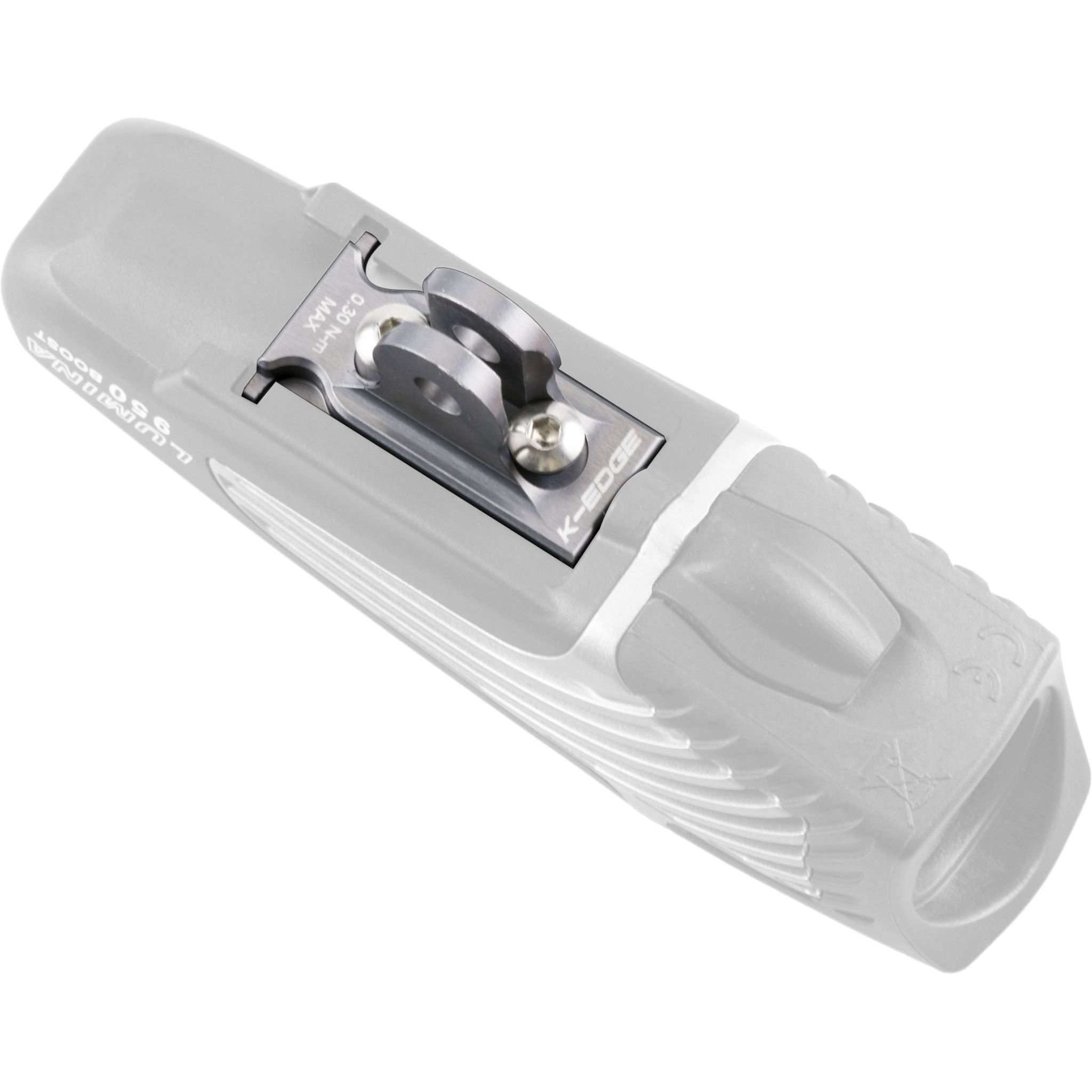 K-Edge Niterider Light Adapter Gunmetal / One size