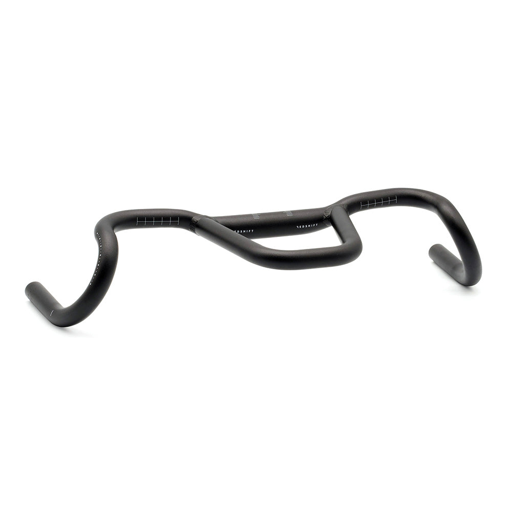 Kitchen Sink Loop Bar Black / 41cm / 20mm Rise, 25Deg flare, 7Deg sweep